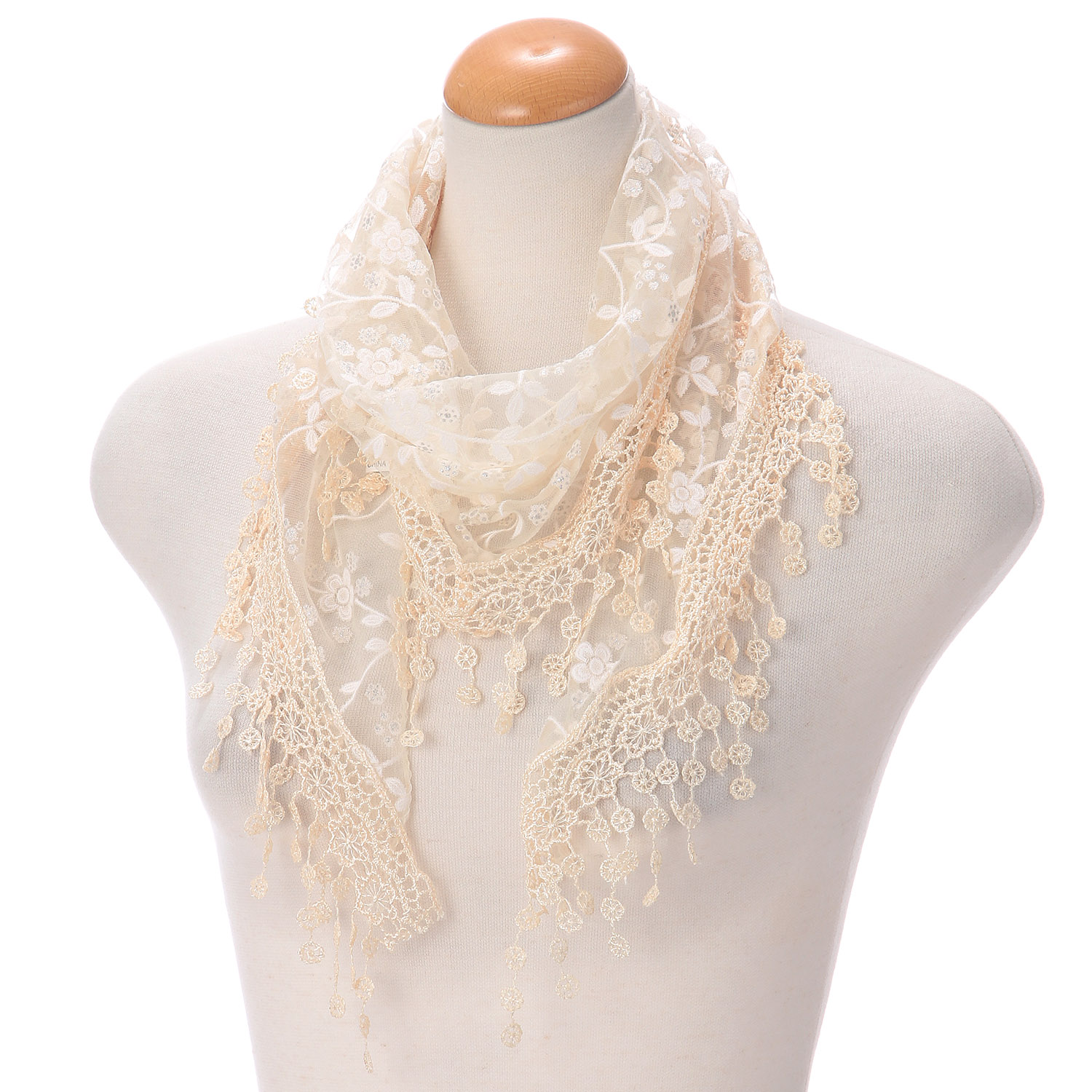 三角レースストール - 画像6