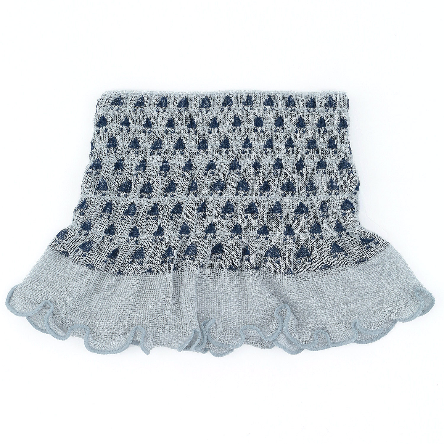 日本製 ネックカバードット 春夏素材 - 画像2