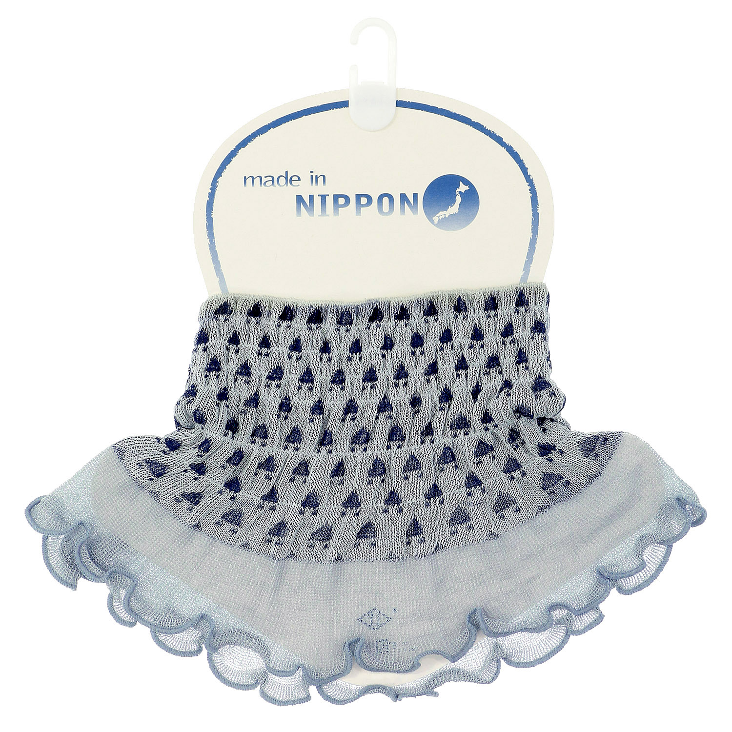 日本製 ネックカバードット 春夏素材 - 画像4