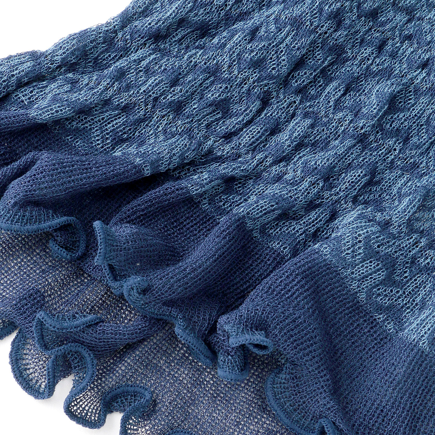 日本製 ネックカバー亀甲柄 春夏素材 - 画像6