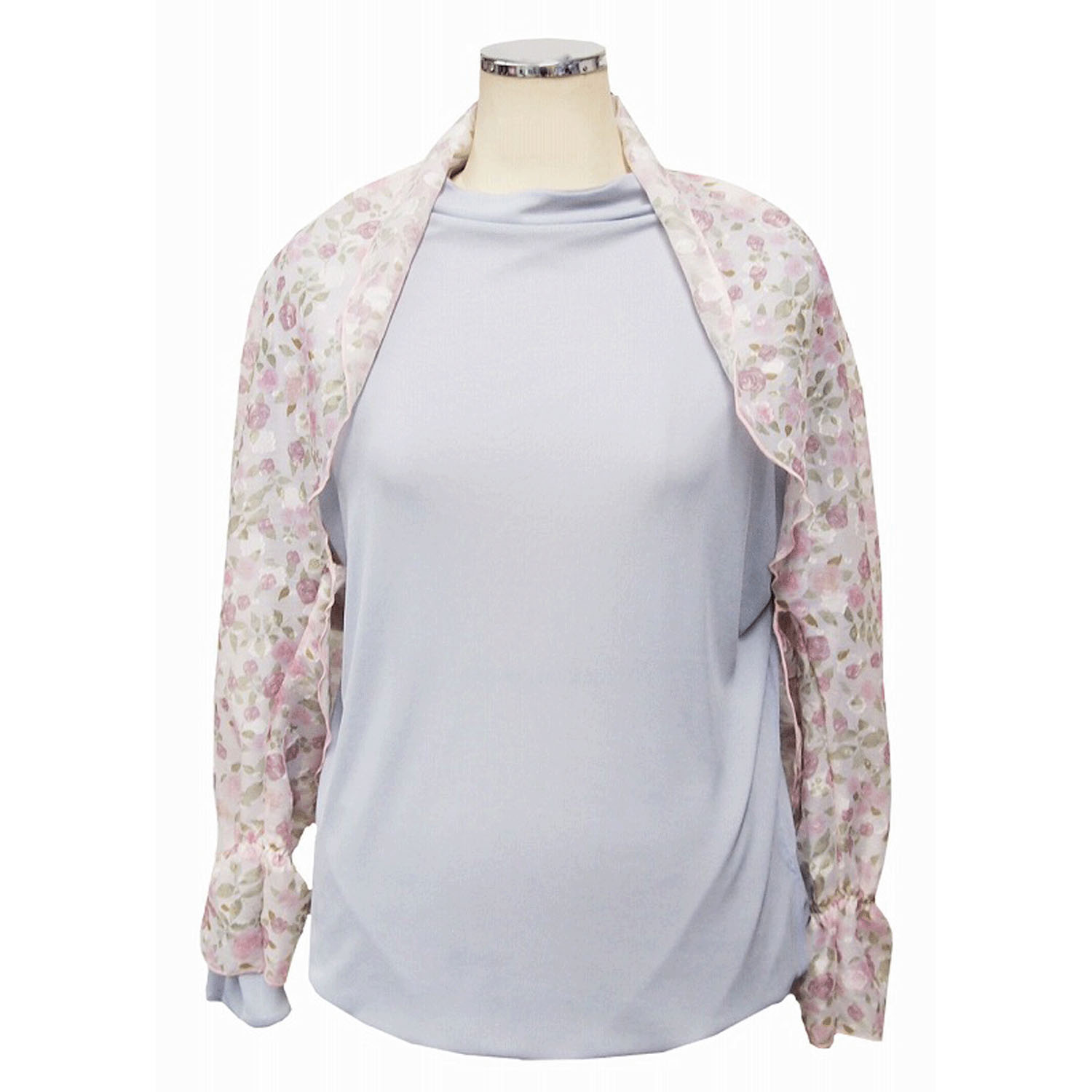 レイクアルスター フラワープリント2WAYボレロ