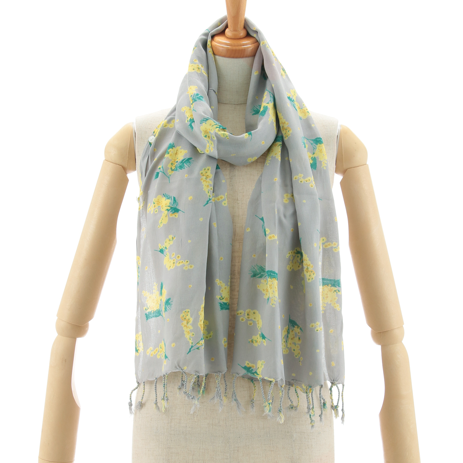 ミモザフルール3WAYストール