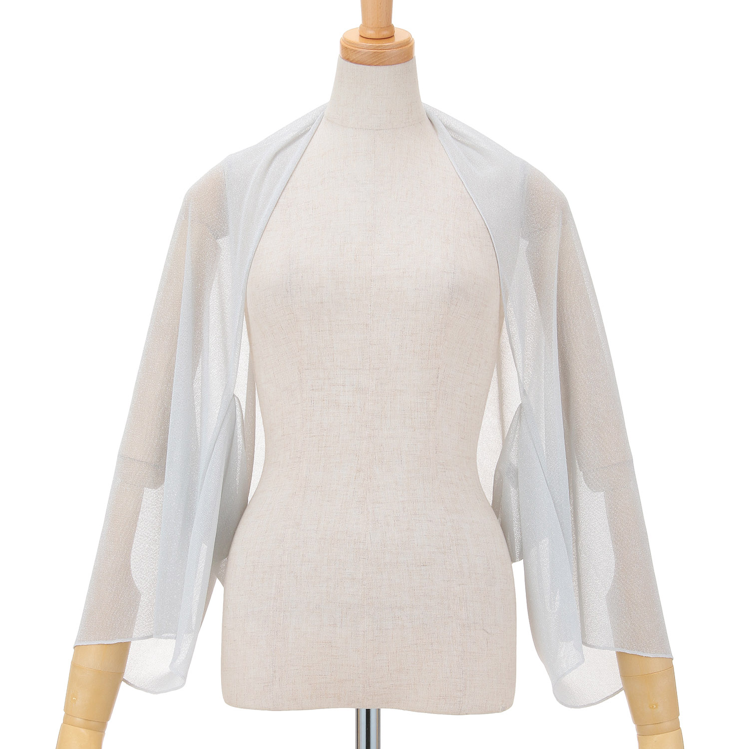 ラメケープボレロストール