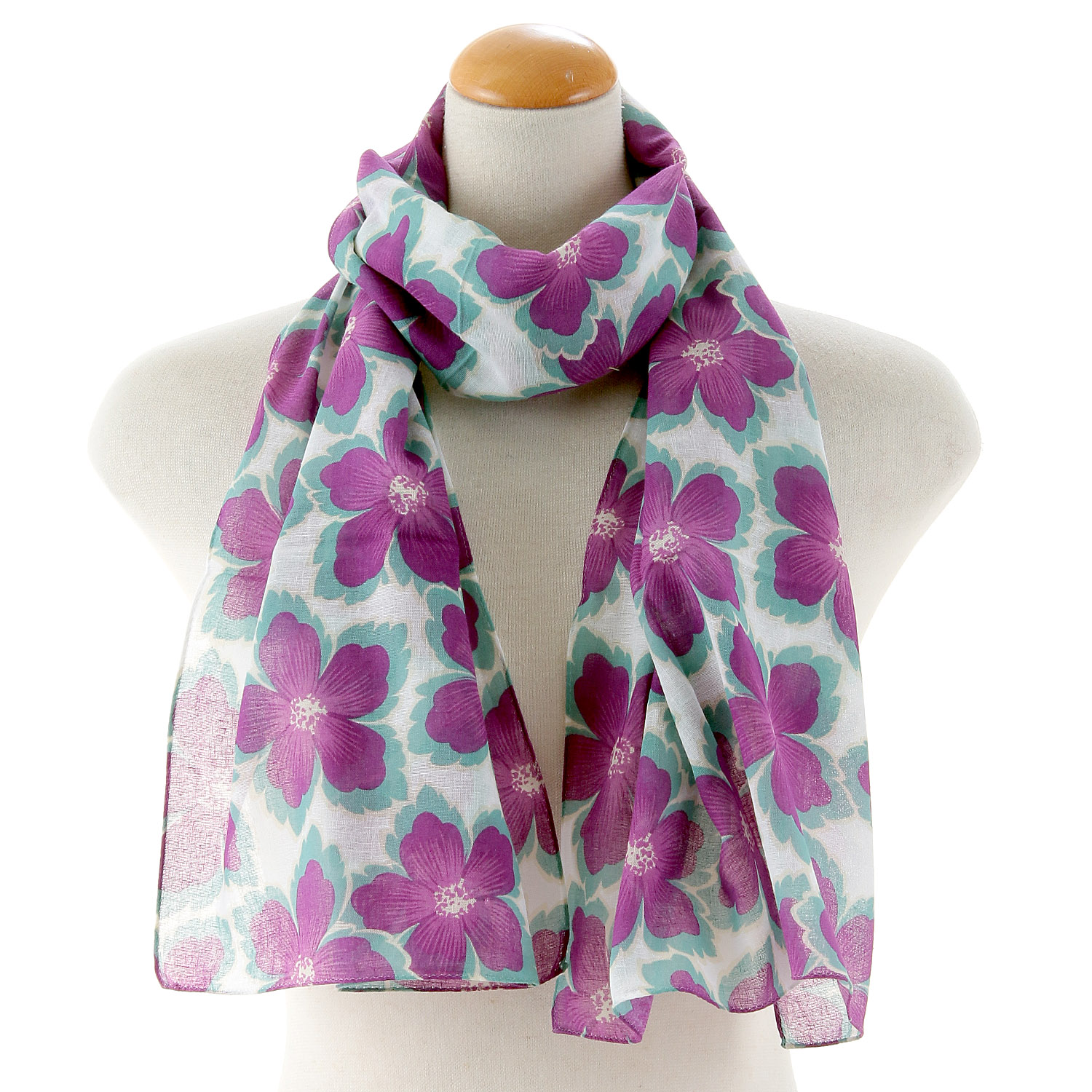 日本製 ガーゼチーフ 花卉（かき） - 画像3