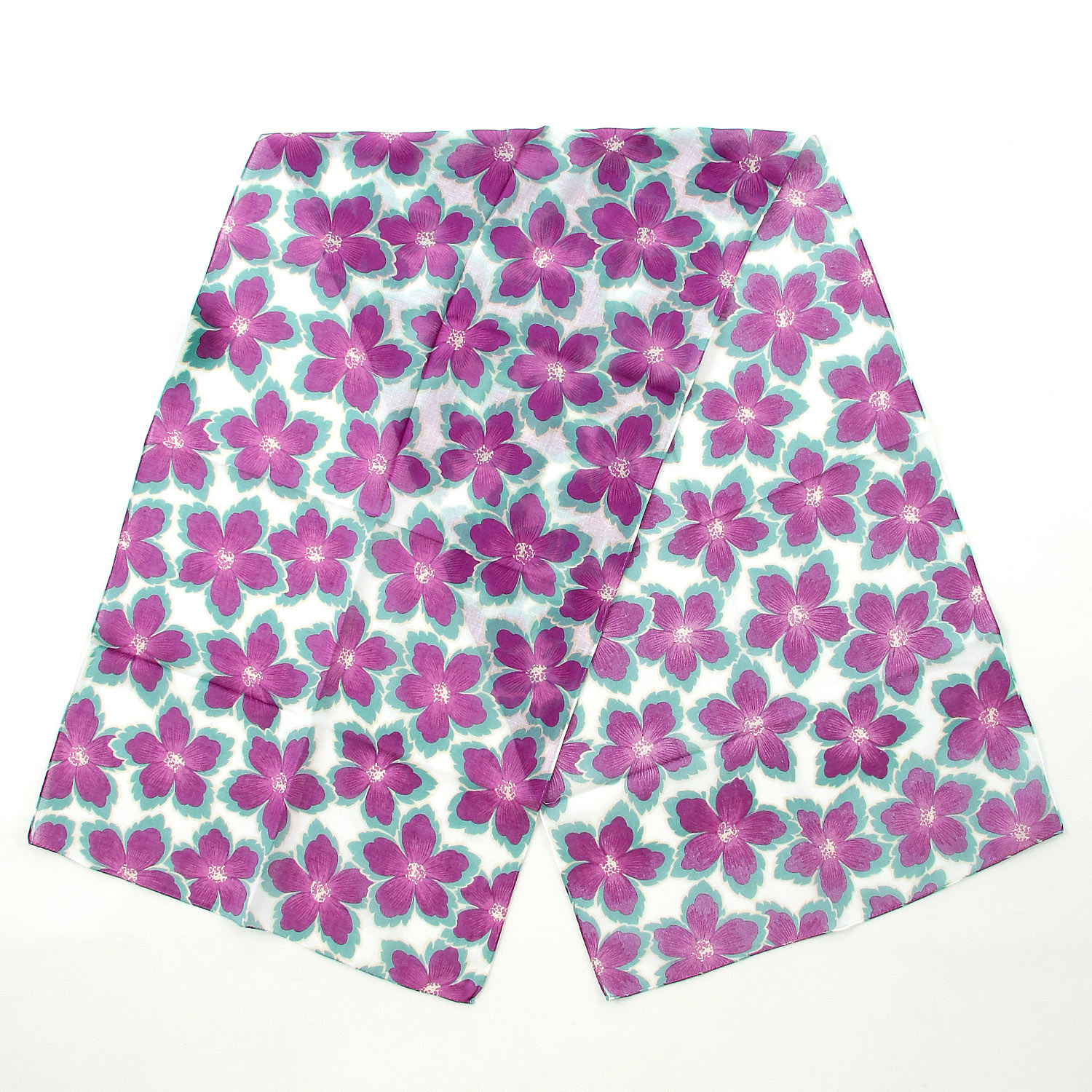 日本製 ガーゼチーフ 花卉（かき） - 画像4