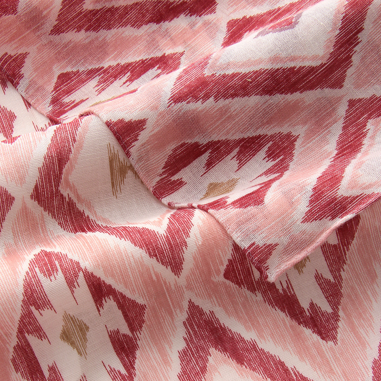 日本製 ガーゼチーフ 絣 - 画像3