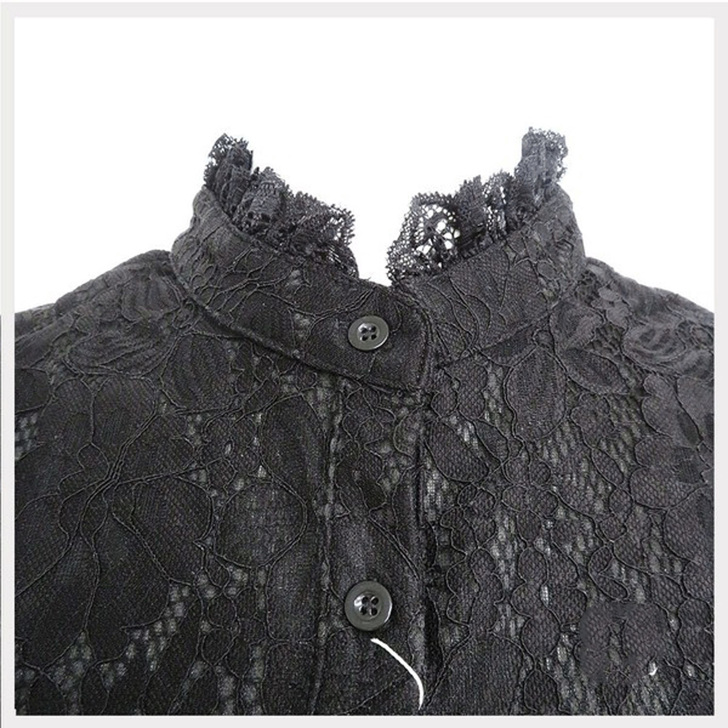 スタンドレース付け襟