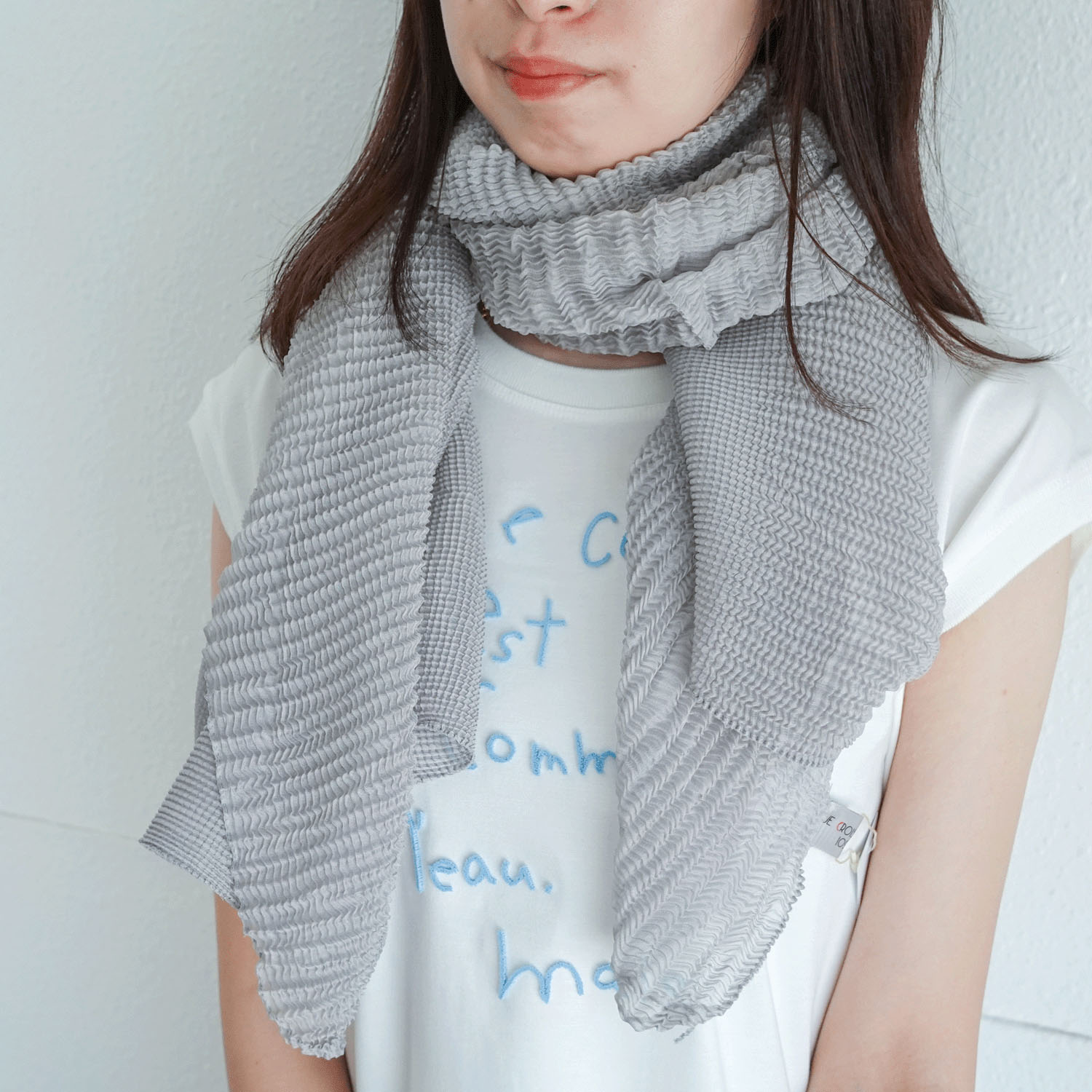 2way細プリーツベストストール - 画像3