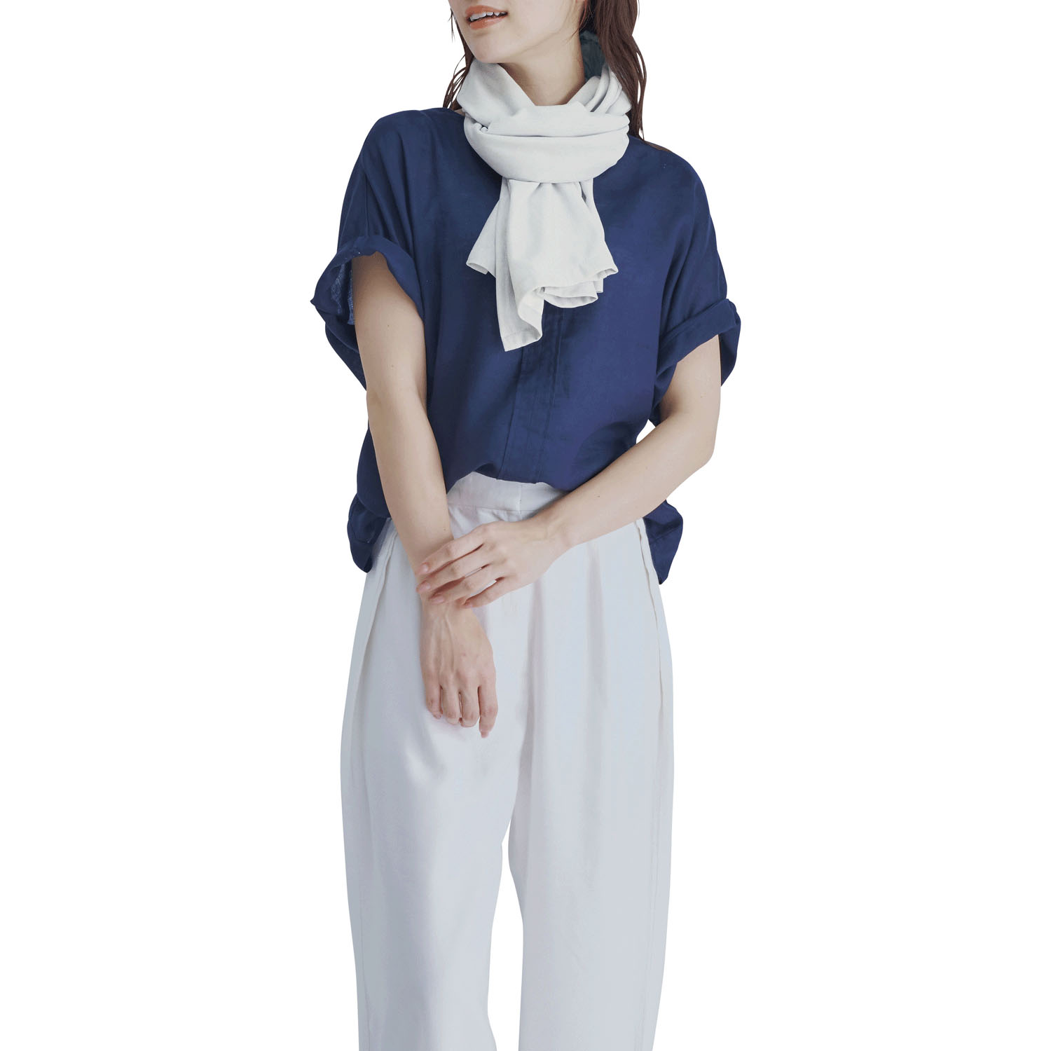 Sun Block LAB 日本製 涼冷ストール - 画像3