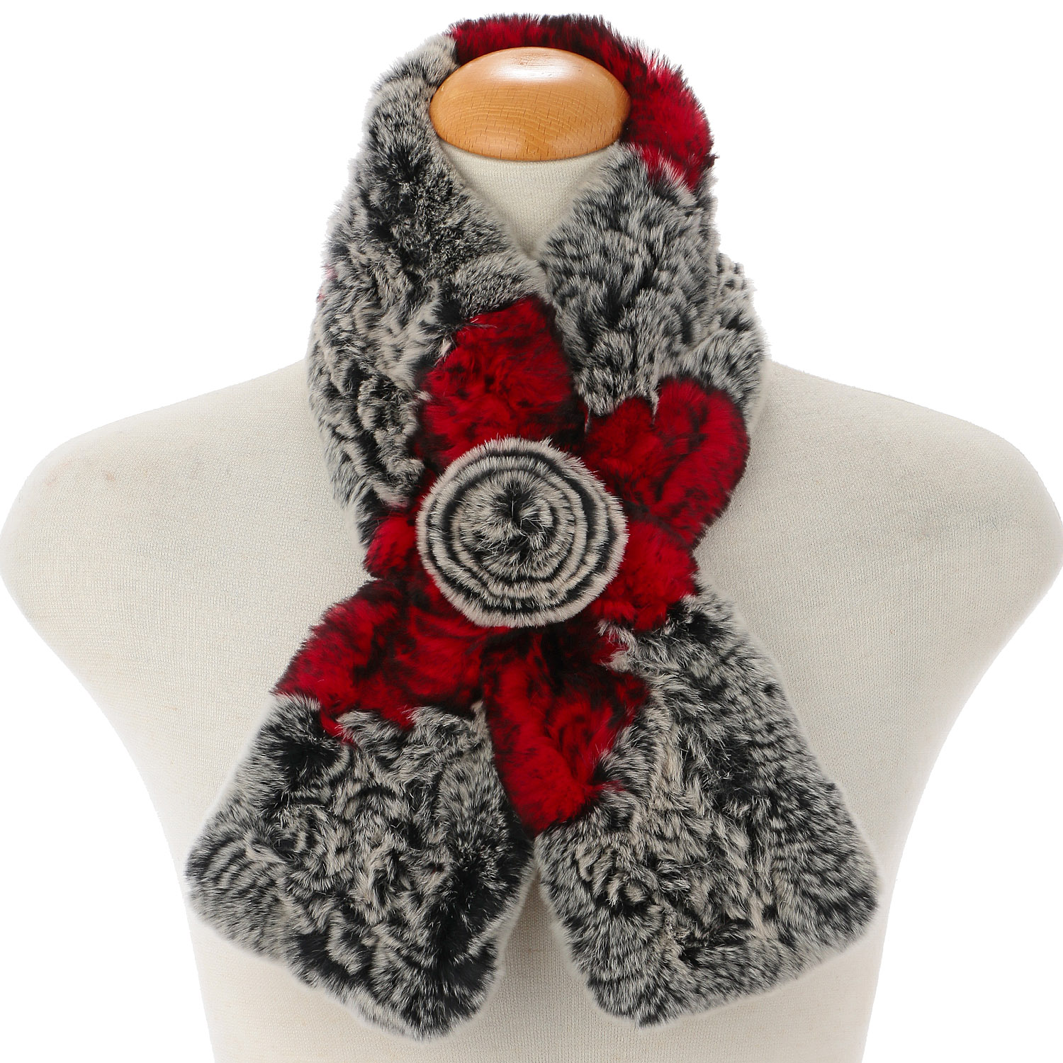 ラビット差込みマフラー - 画像3