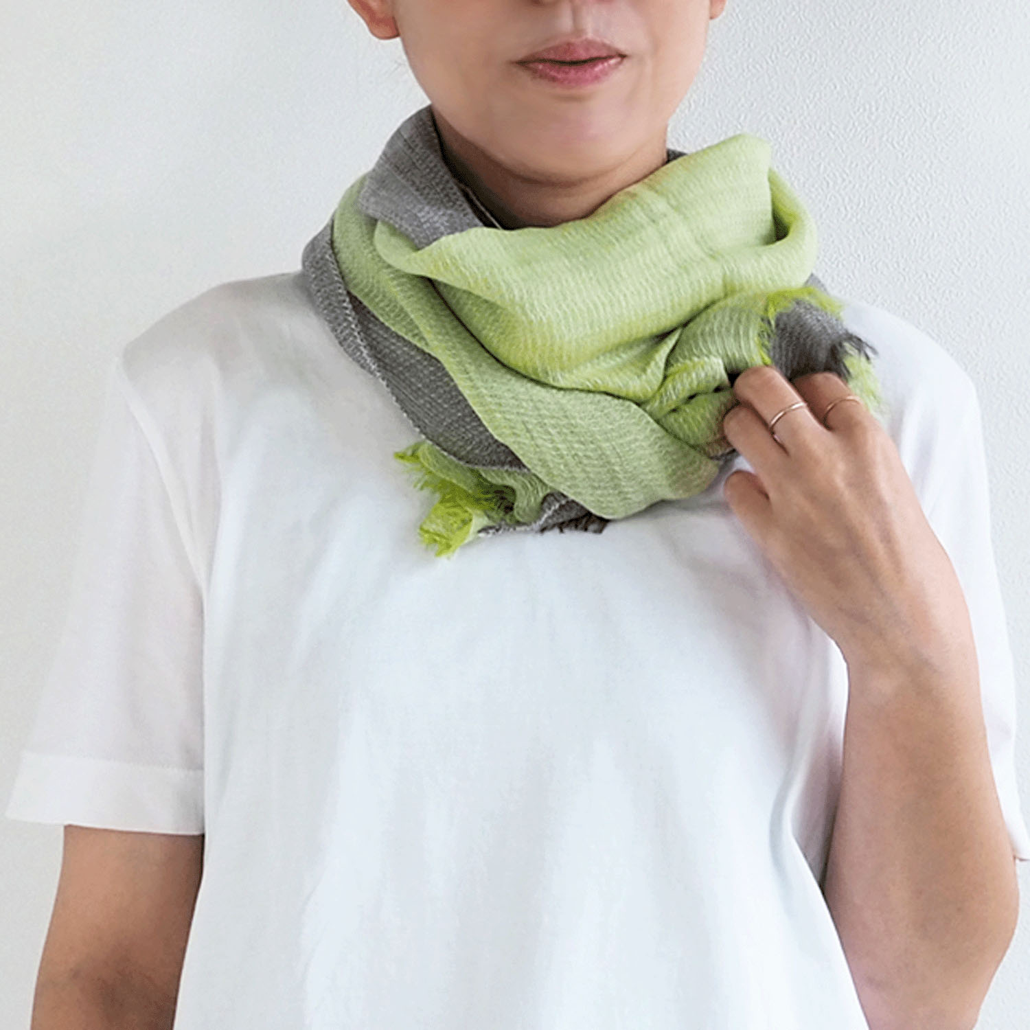 日本製 ふんわりやわらかストール - 画像15