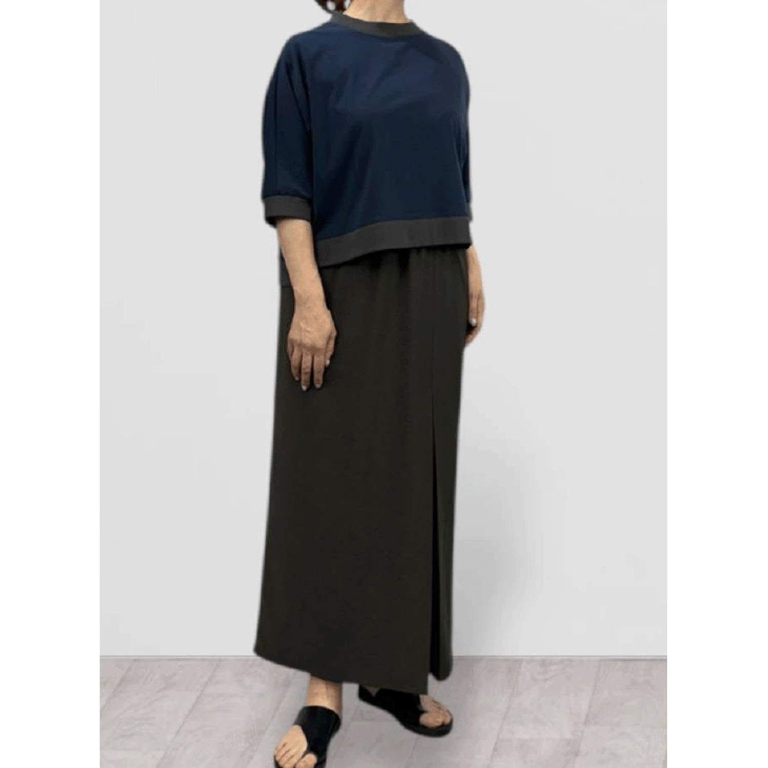 QTUME バイカラードルマンT - 画像12