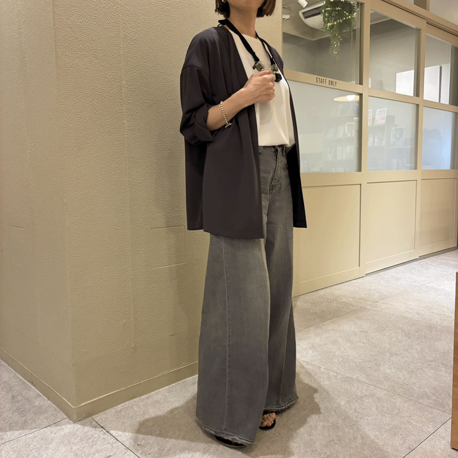 【Insta Live】【エトワールオリジナル】MONSTYLE強撚スムースジャケット - 画像13