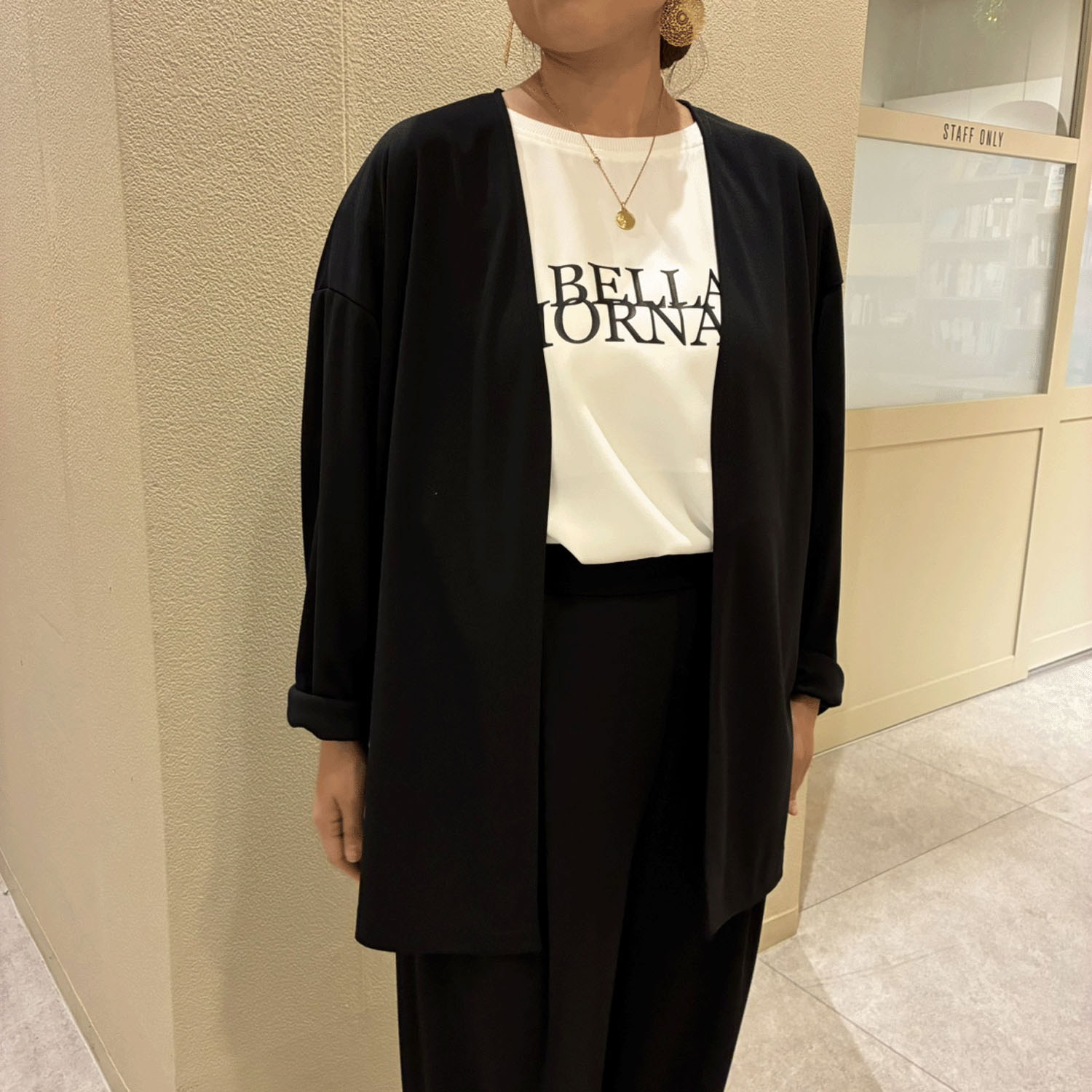 【Insta Live】【エトワールオリジナル】MONSTYLE強撚スムースジャケット - 画像14