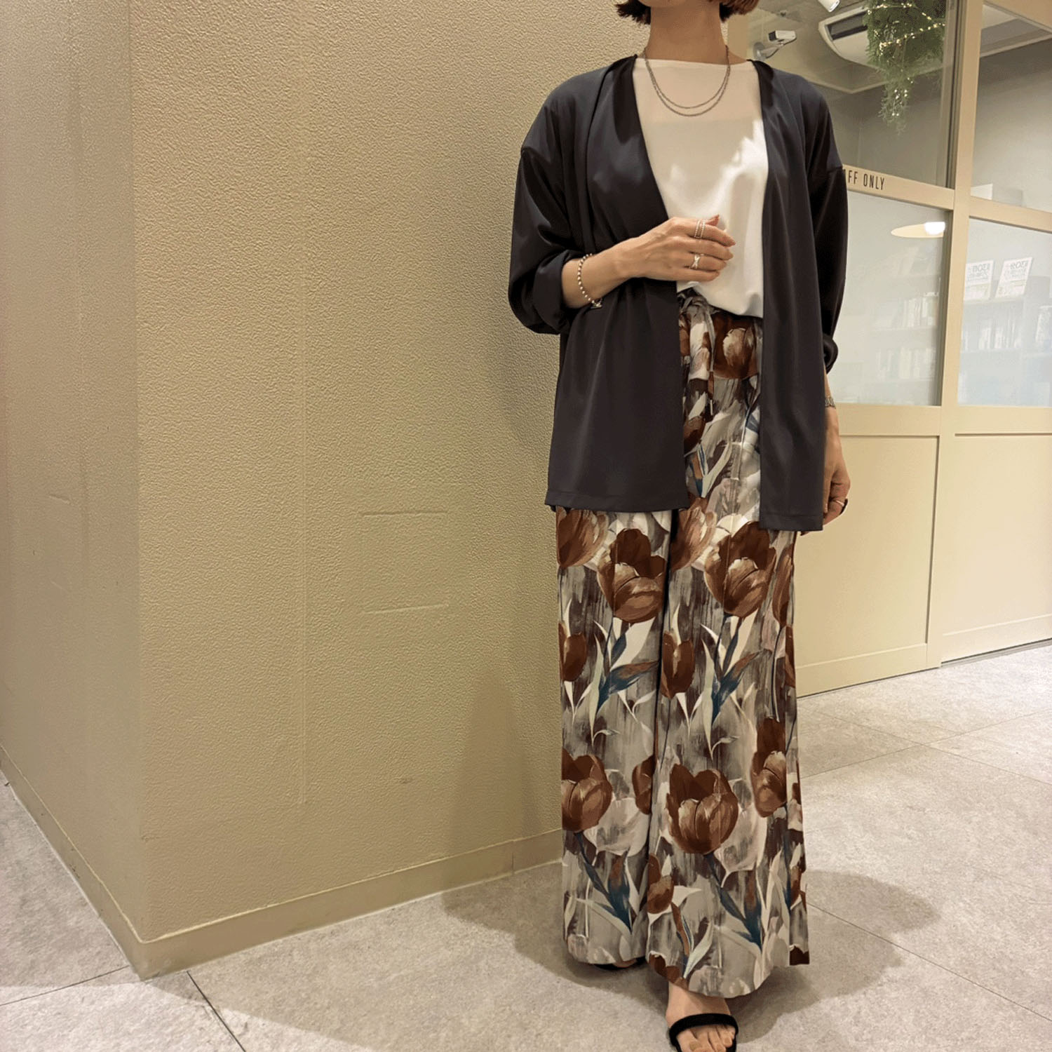 【Insta Live】【エトワールオリジナル】MONSTYLE強撚スムースジャケット - 画像6