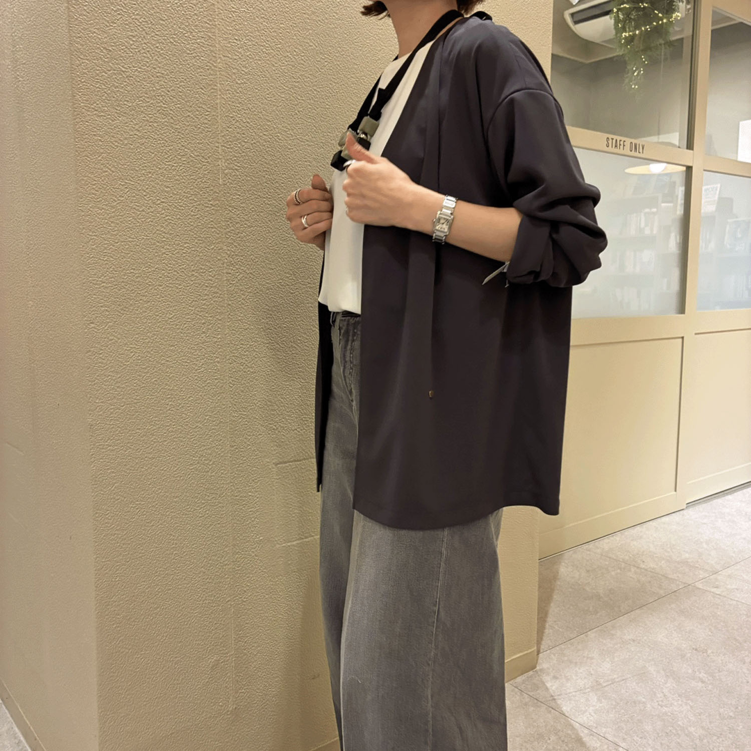 【Insta Live】【エトワールオリジナル】MONSTYLE強撚スムースジャケット - 画像10