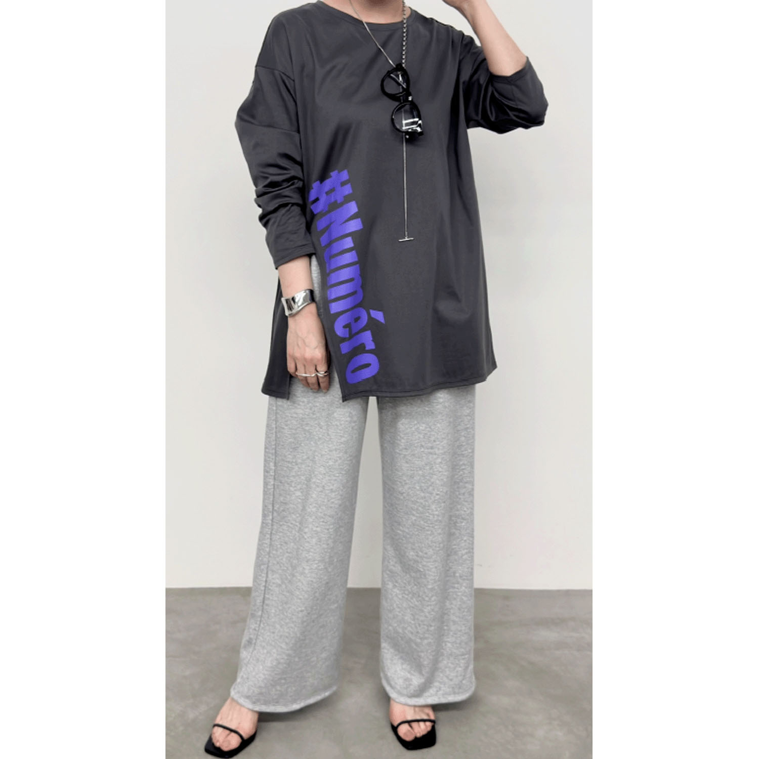 NUS フロントスリットビッグロゴT - 画像6