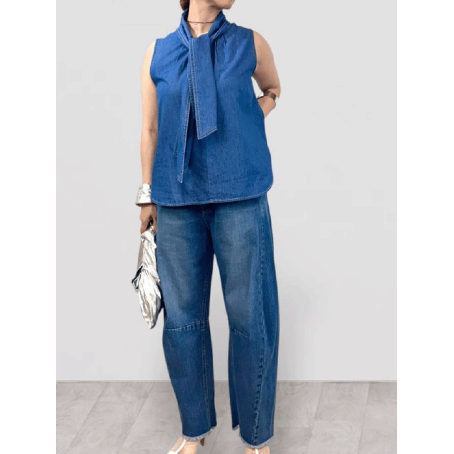 【Insta Live】QTUME バレルレッグデニムパンツ - 画像20