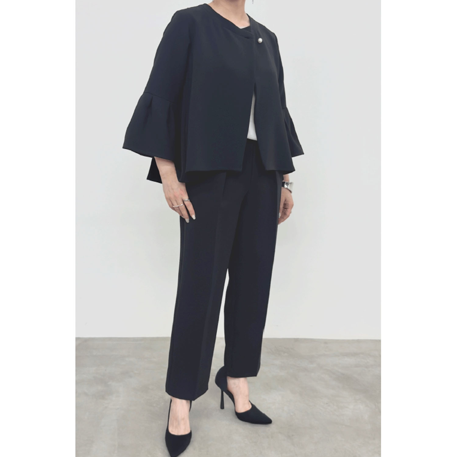 NUS ベルスリーブフレアジャケット - 画像4