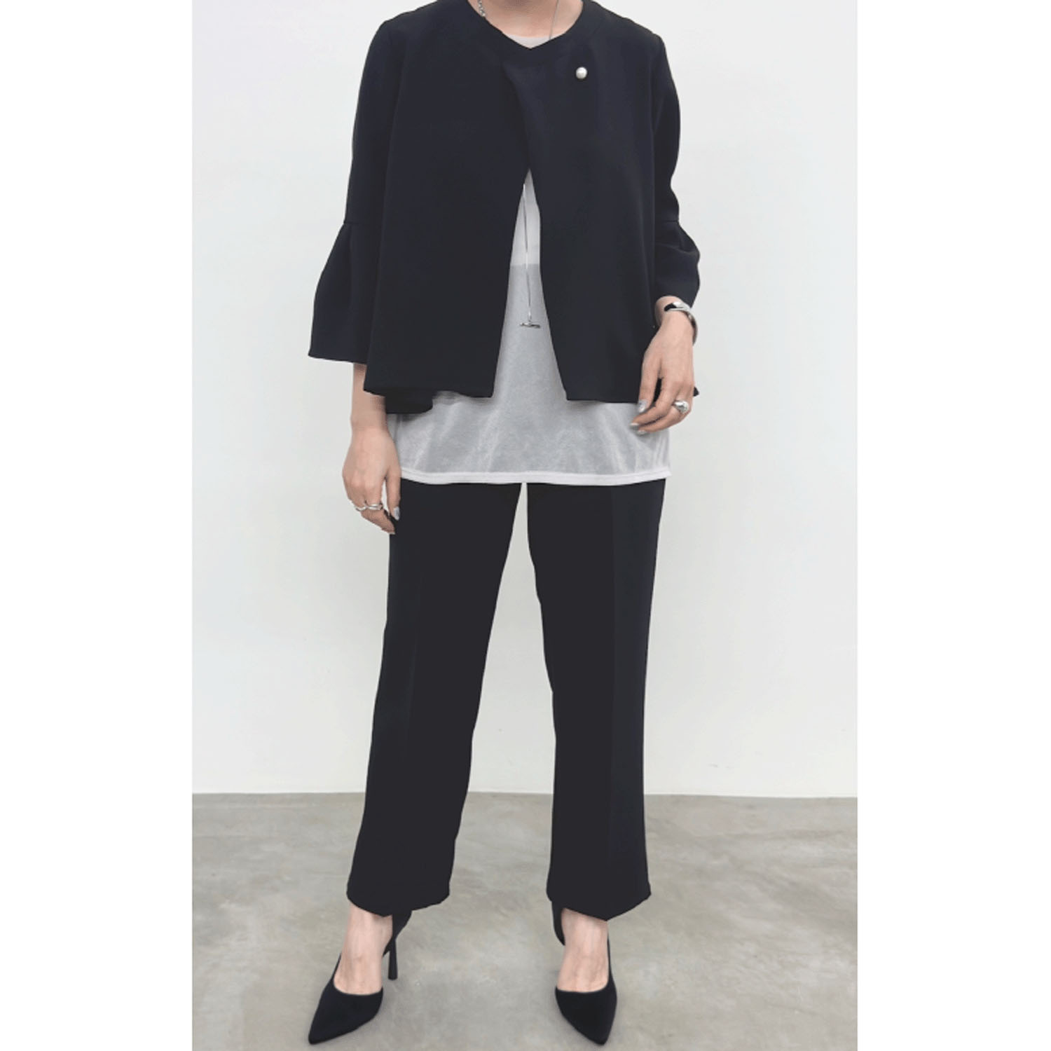 NUS ベルスリーブフレアジャケット - 画像6