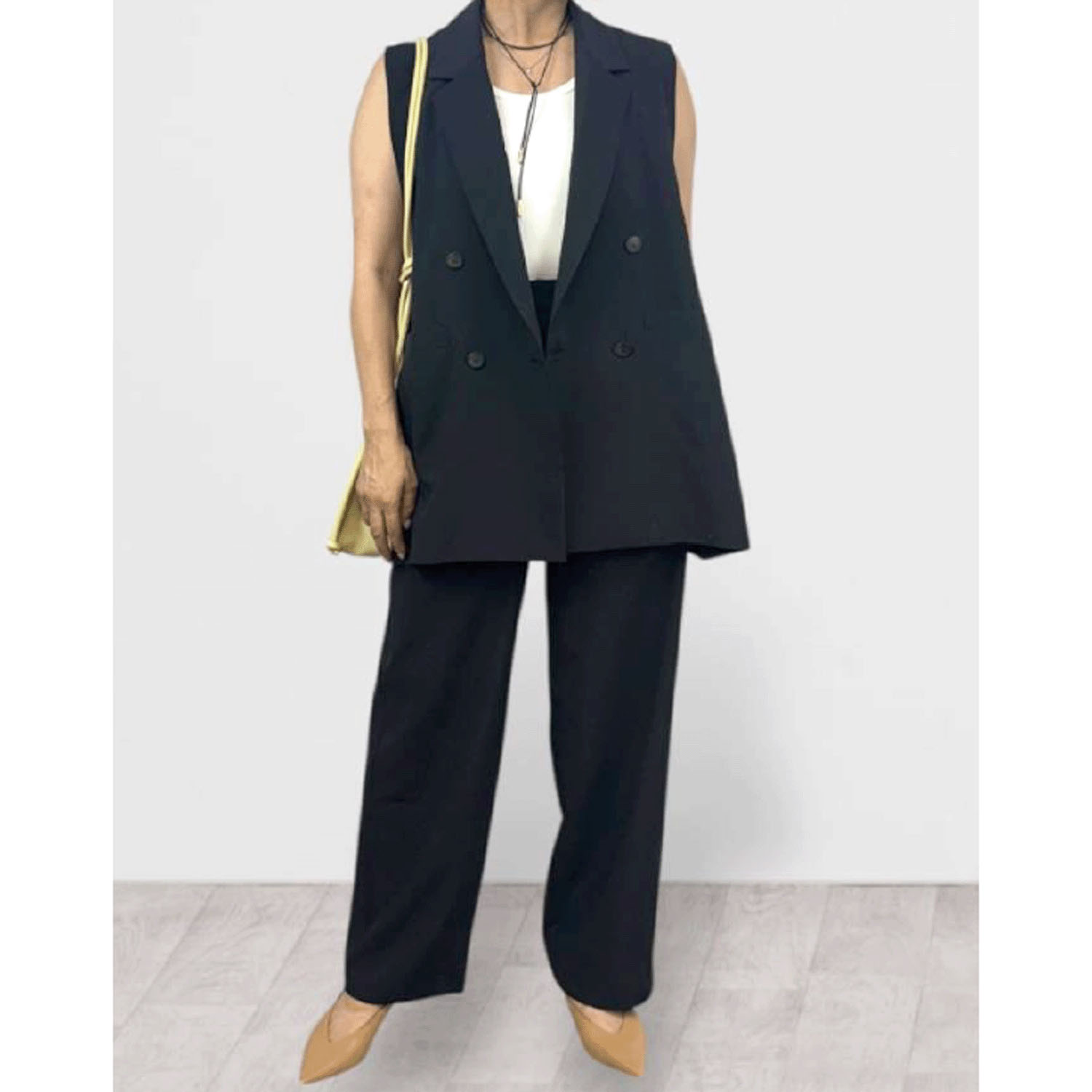 【Insta Live】QTUME スリットダブルベスト - 画像9