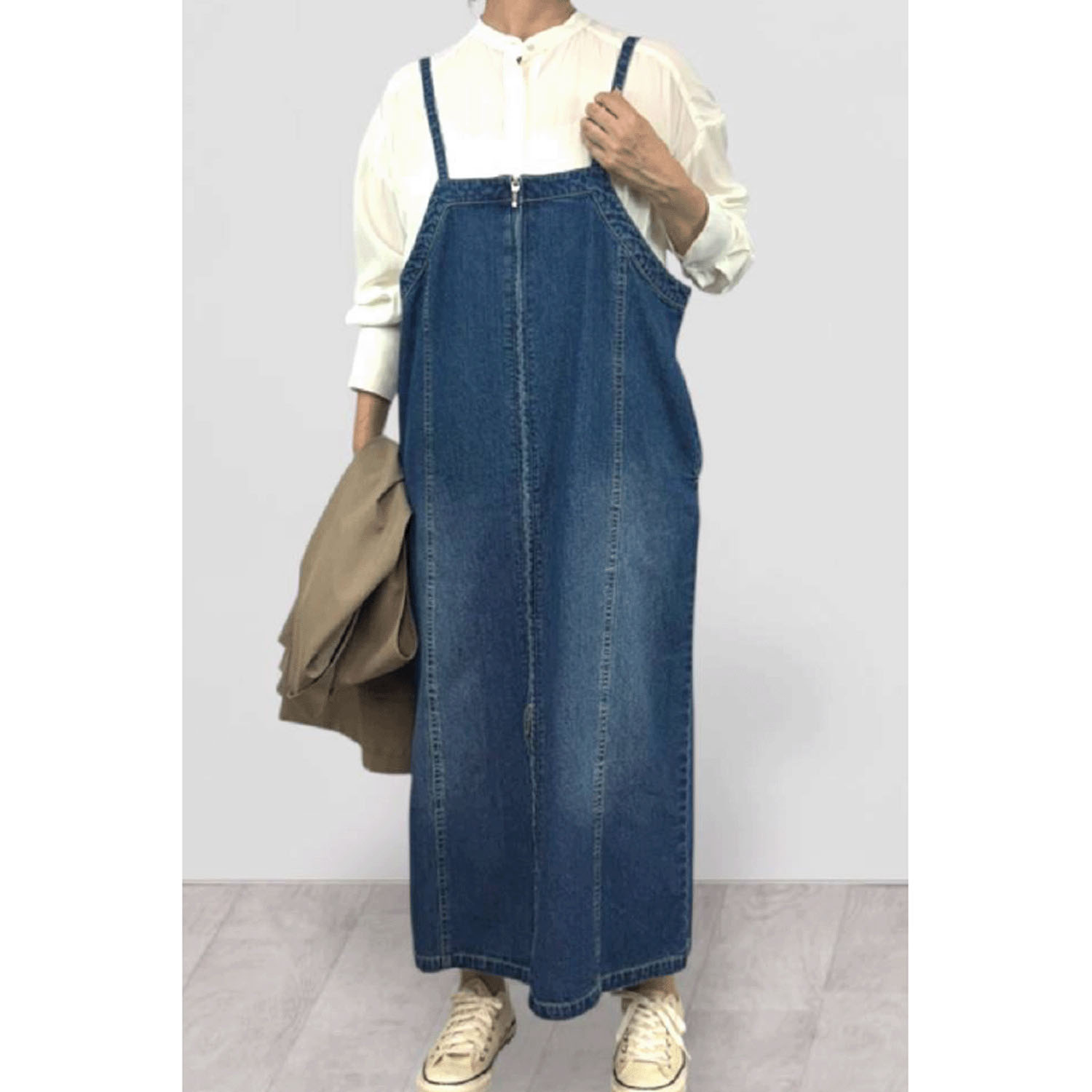 【Insta Live】QTUME バンドカラーシャツ - 画像3