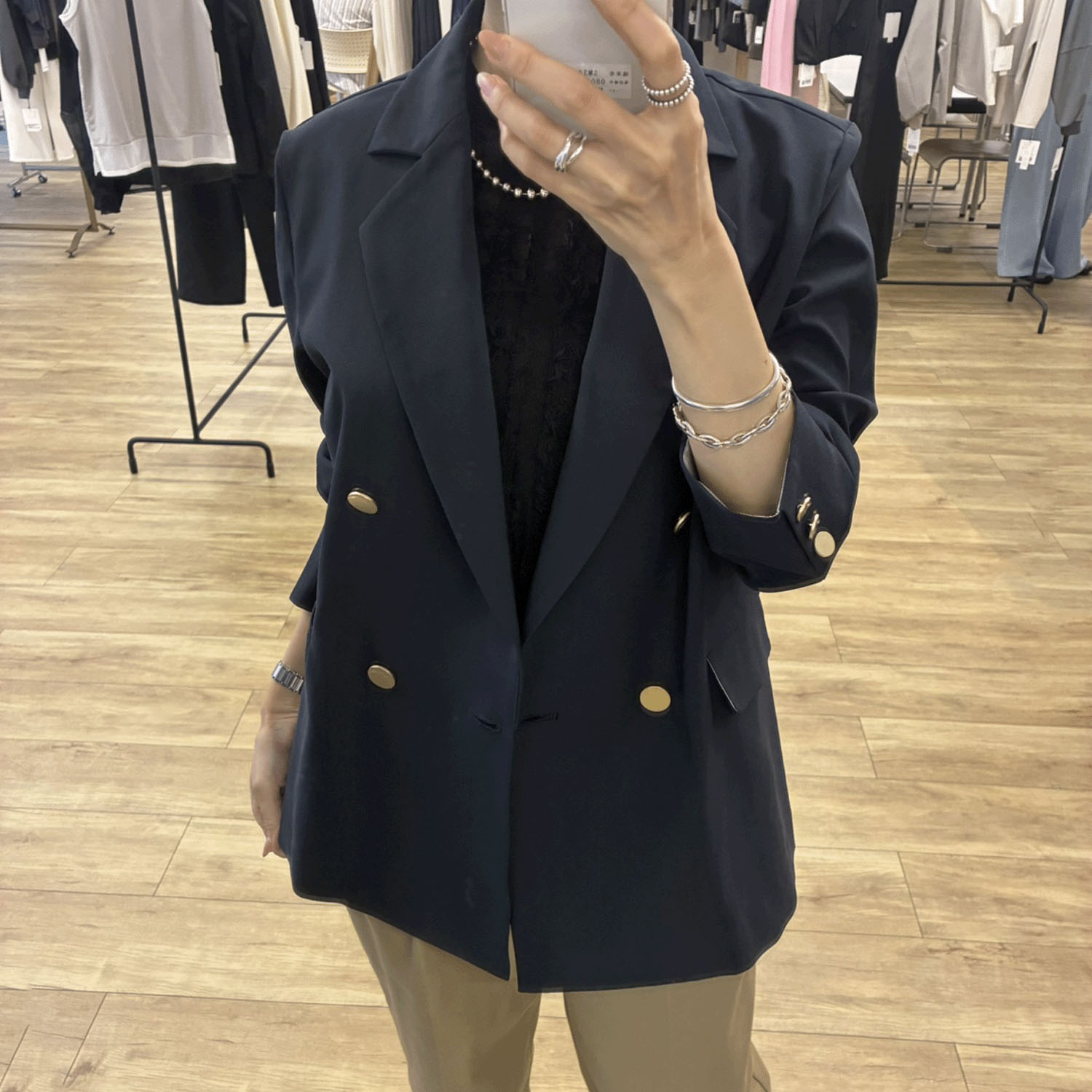 QTUMU ダブルブレザー - 画像14