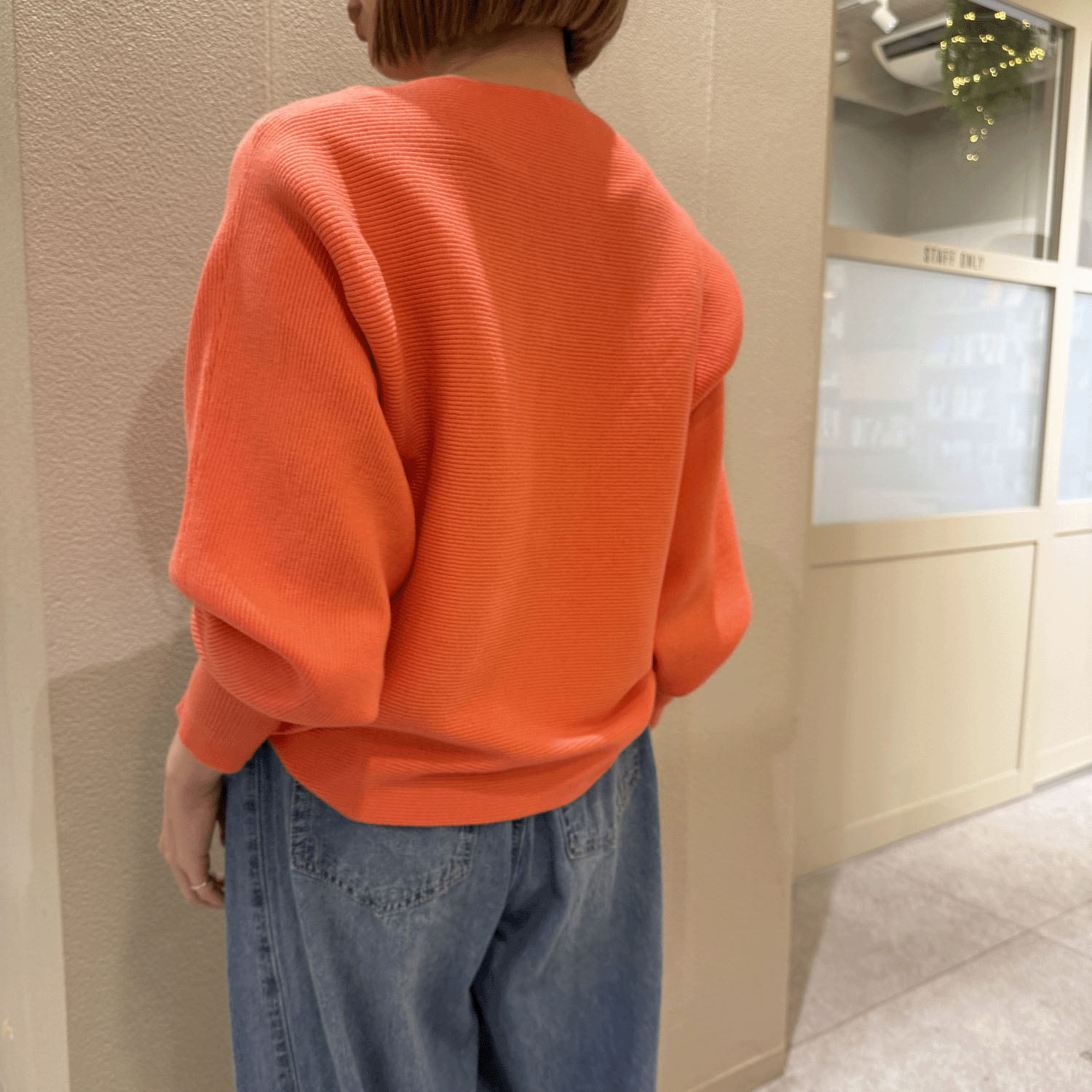 【Insta Live】QTUME ボートネックプルオーバー - 画像5