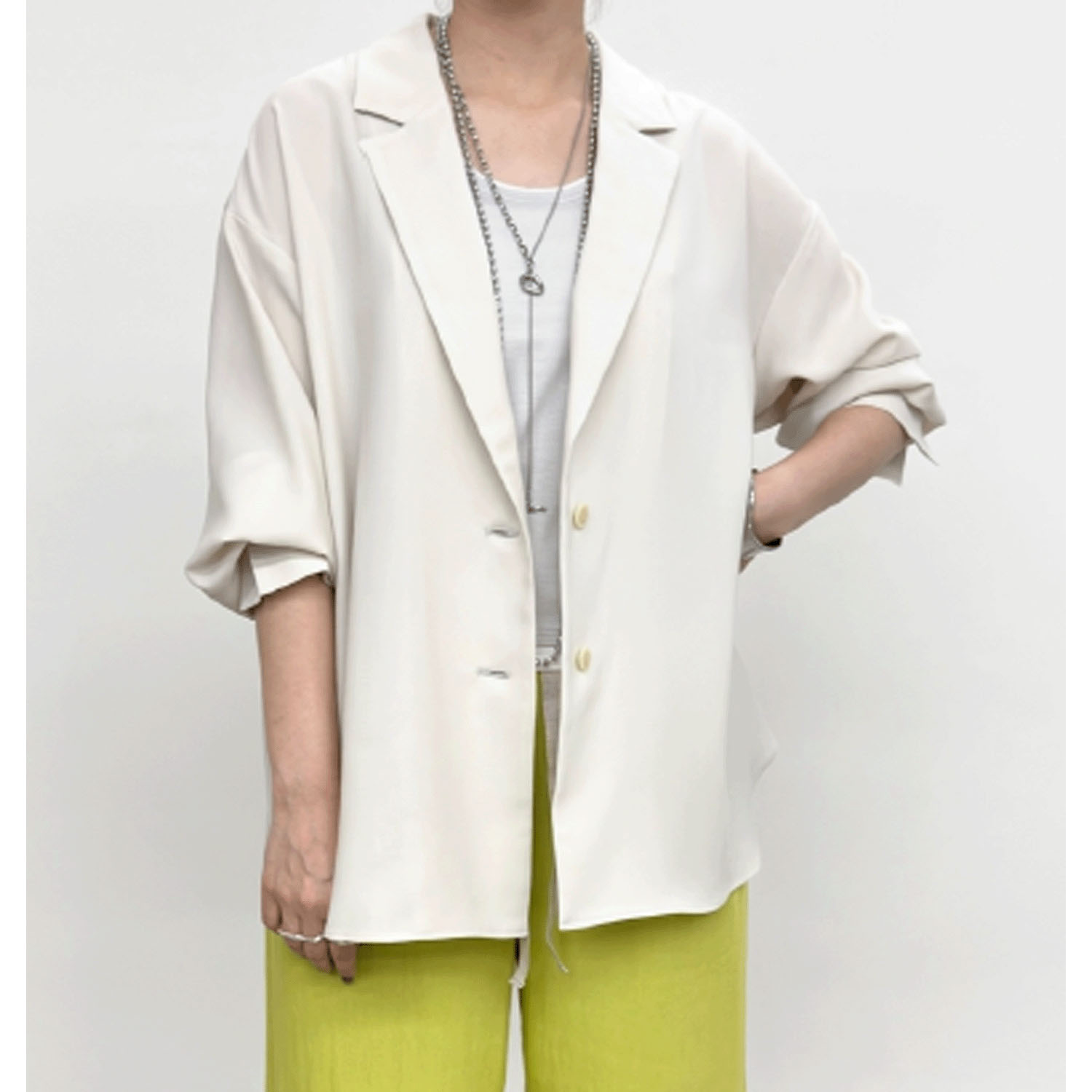 NUS テーラードシャツジャケット