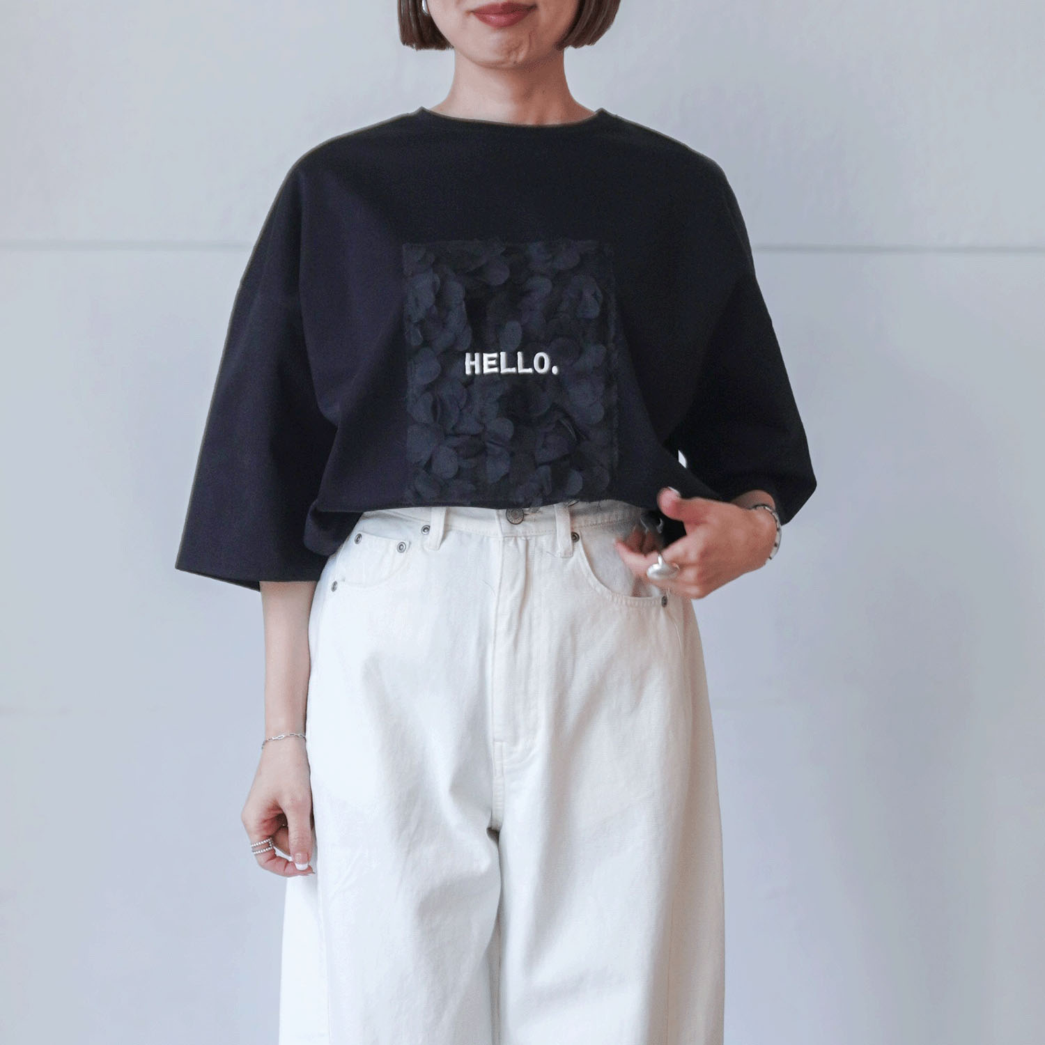 NUS チュールロゴT - 画像2