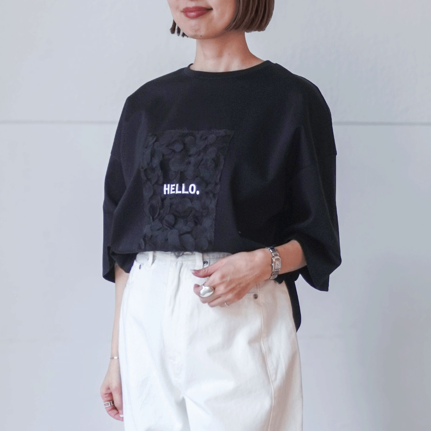 NUS チュールロゴT - 画像4