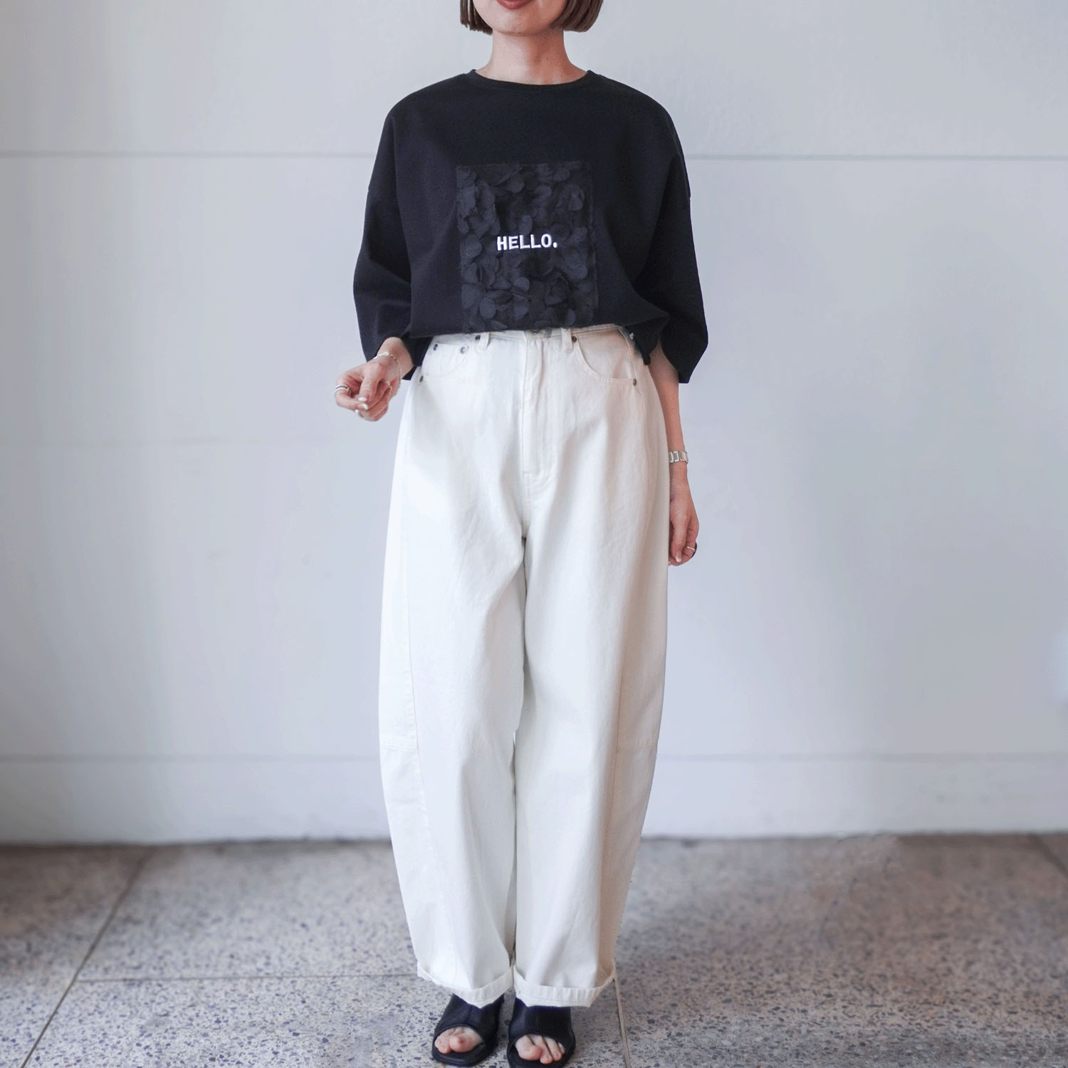 NUS チュールロゴT - 画像5