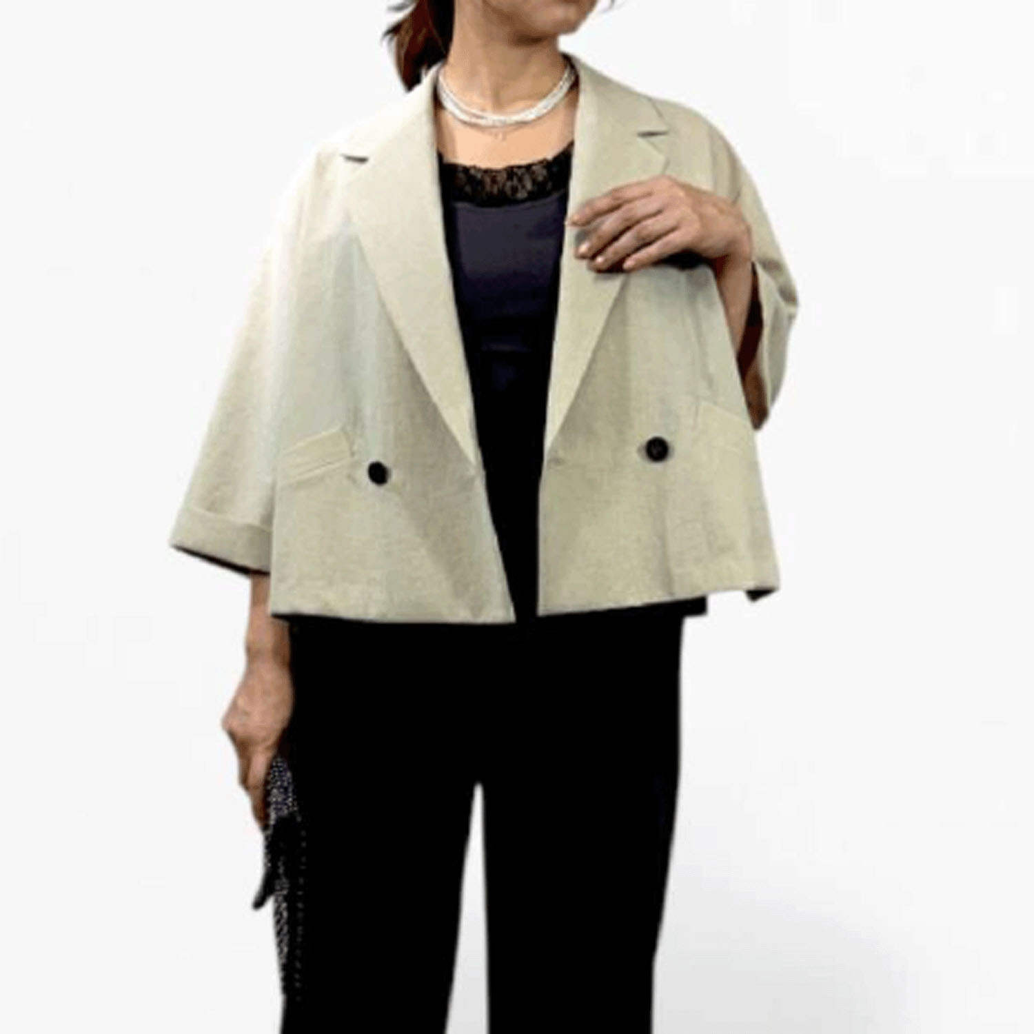 QTUME ハーフスリーブジャケット - 画像2