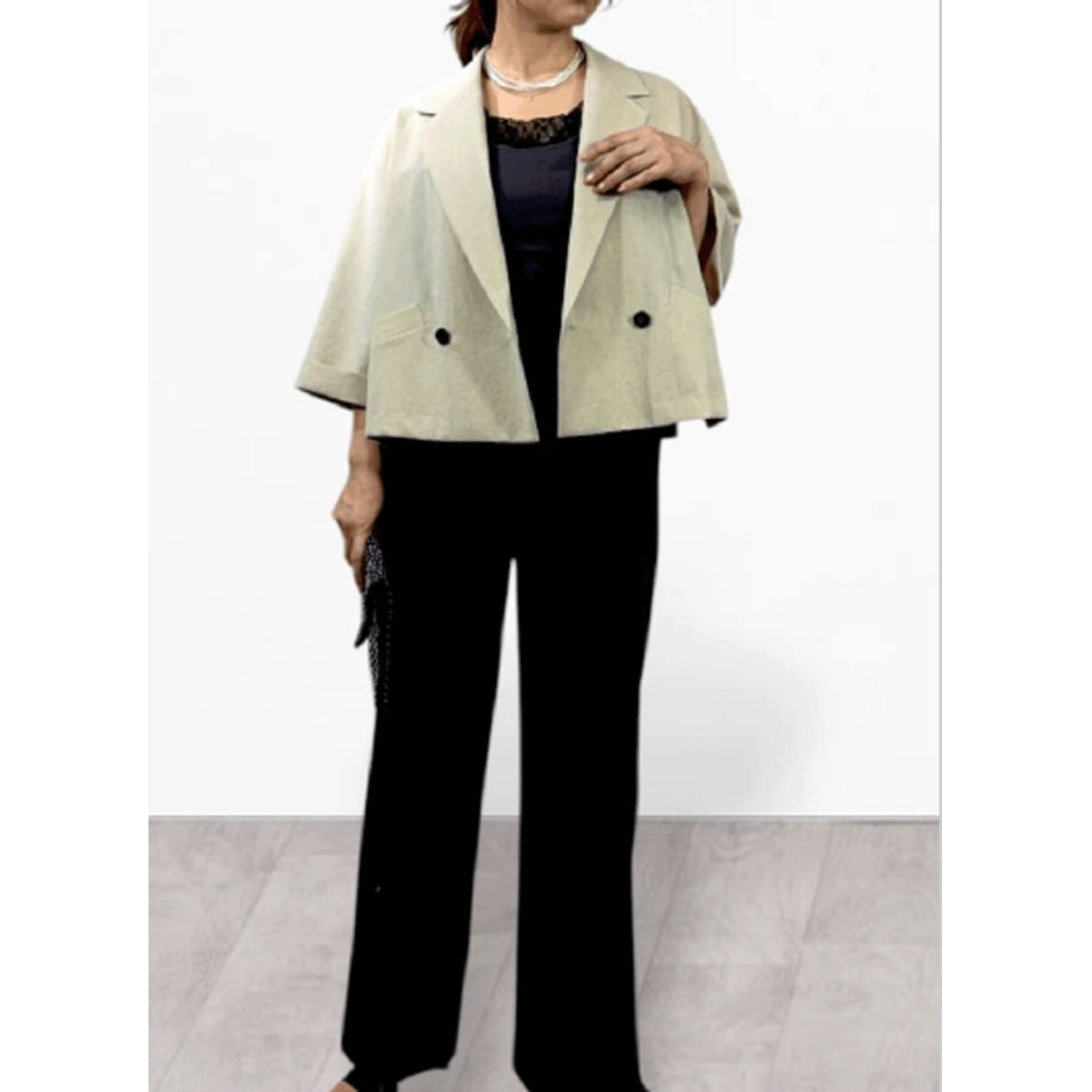 QTUME ハーフスリーブジャケット - 画像3