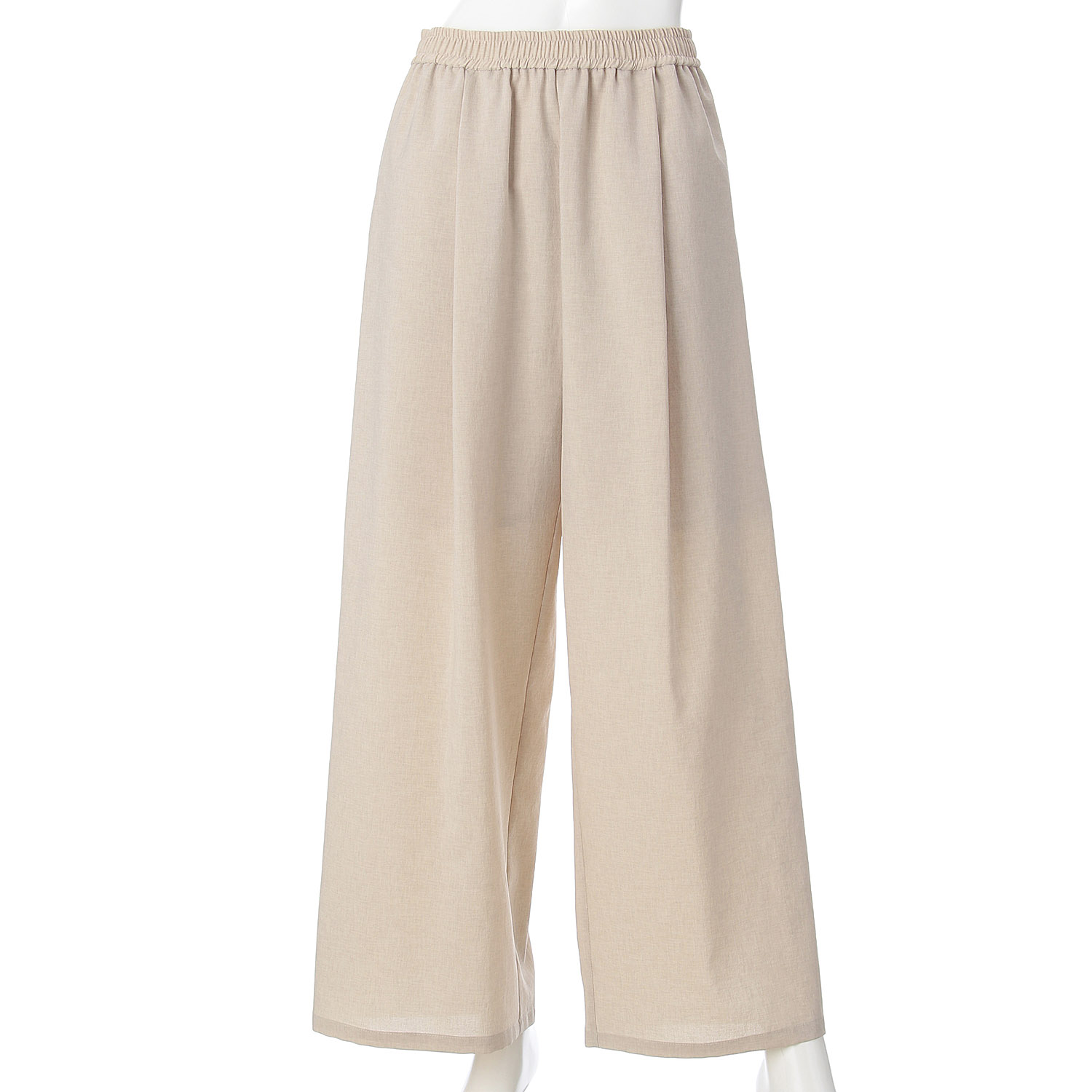 QTUME タックイージーワイドパンツ - 画像5