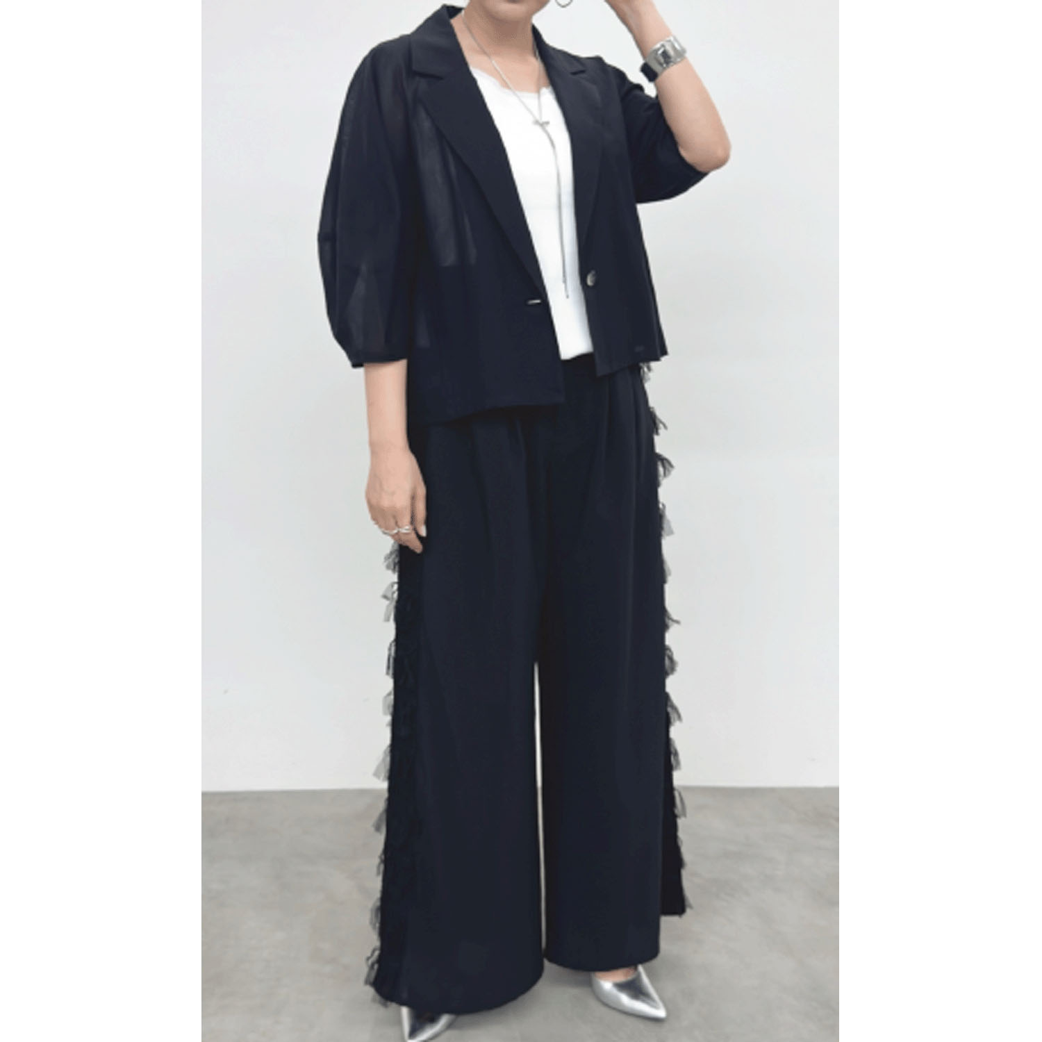 NUS ランタンスリーブショートジャケット - 画像6