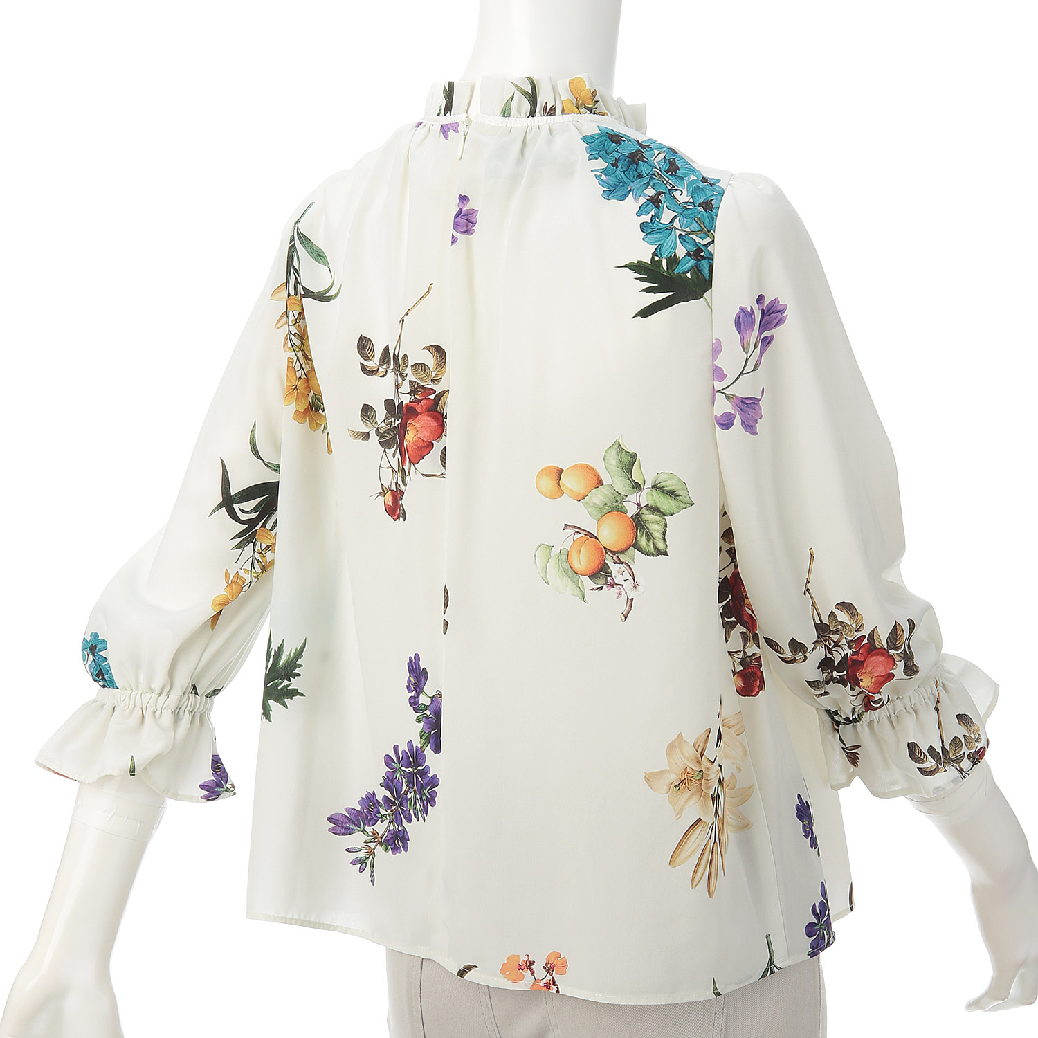 一珠 KOKIA フラワープリントブラウス - 画像4