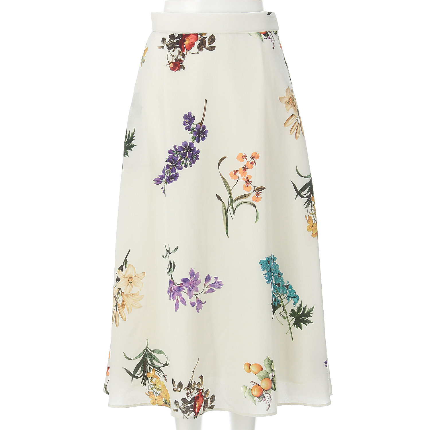 一珠 KOKIA フラワープリントスカート - 画像3