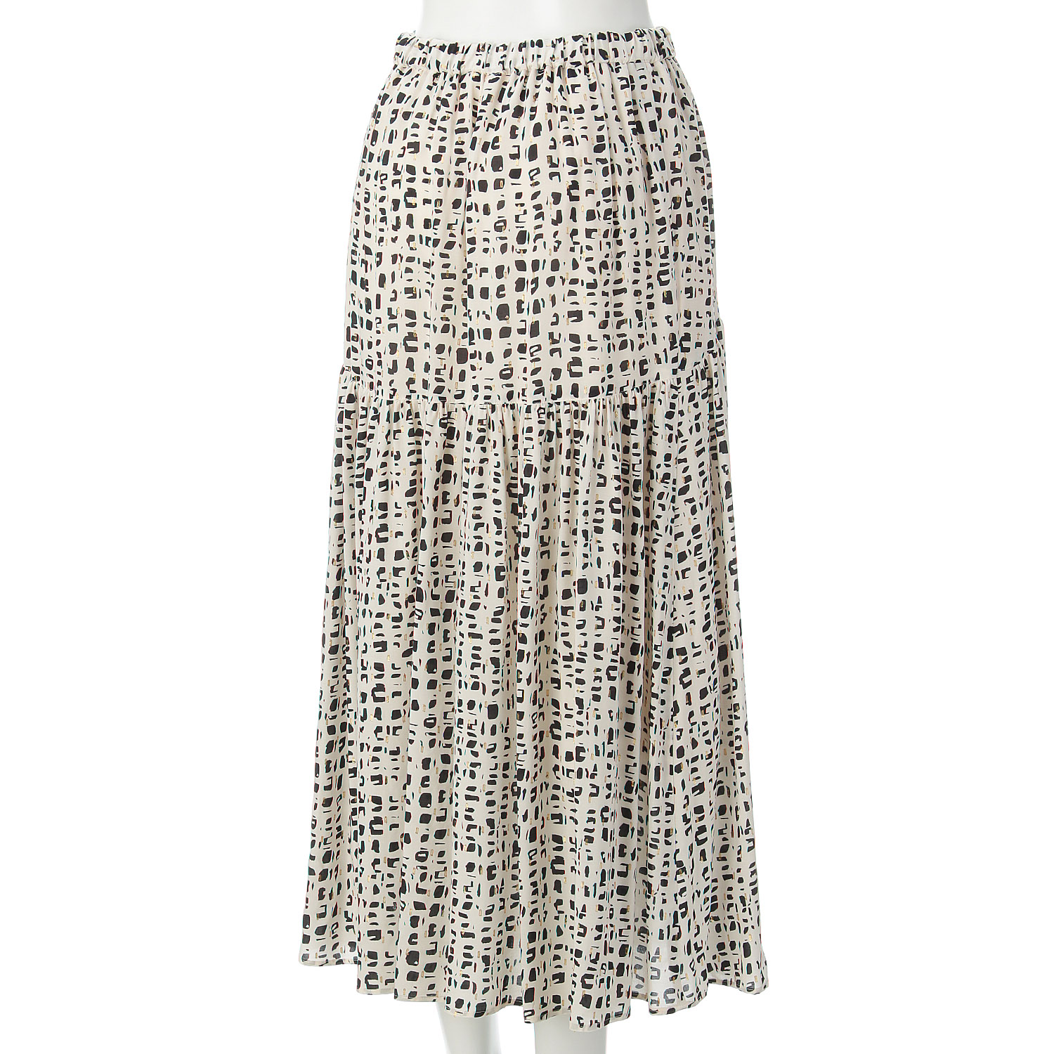 KOKIA ジャカードプリントスカート - 画像4