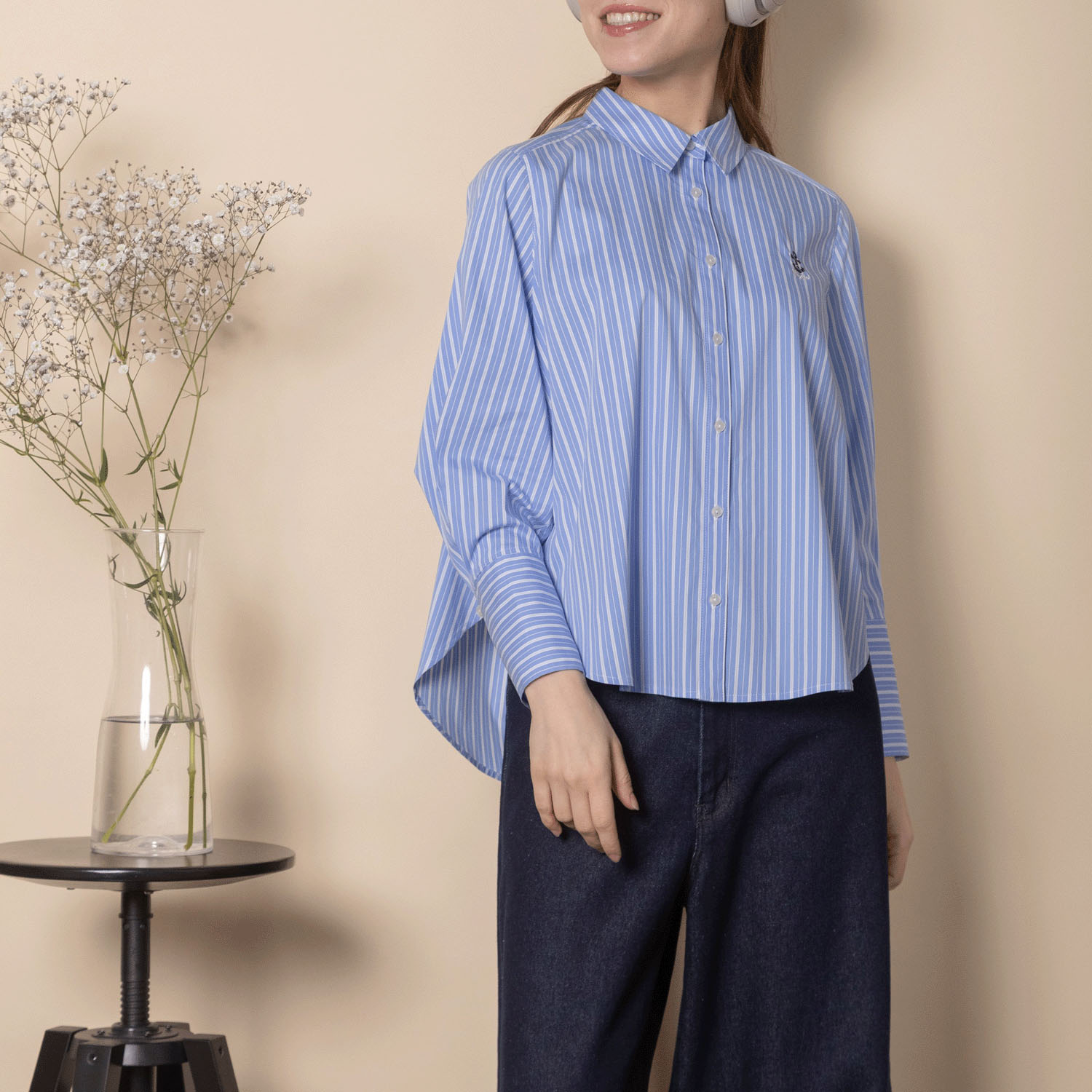 グラン山貴 ストライプシャツ