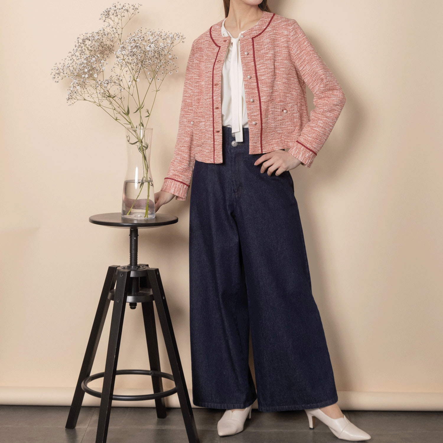 グラン山貴 ツイードライクジャケット - 画像8