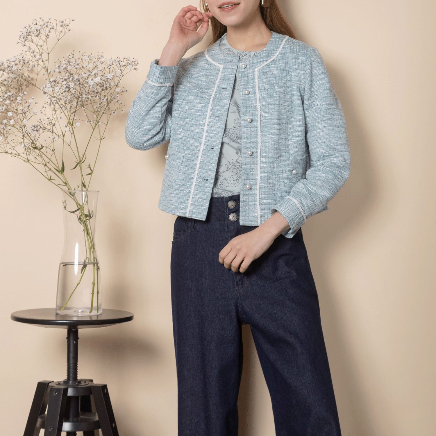 グラン山貴 ツイードライクジャケット - 画像10