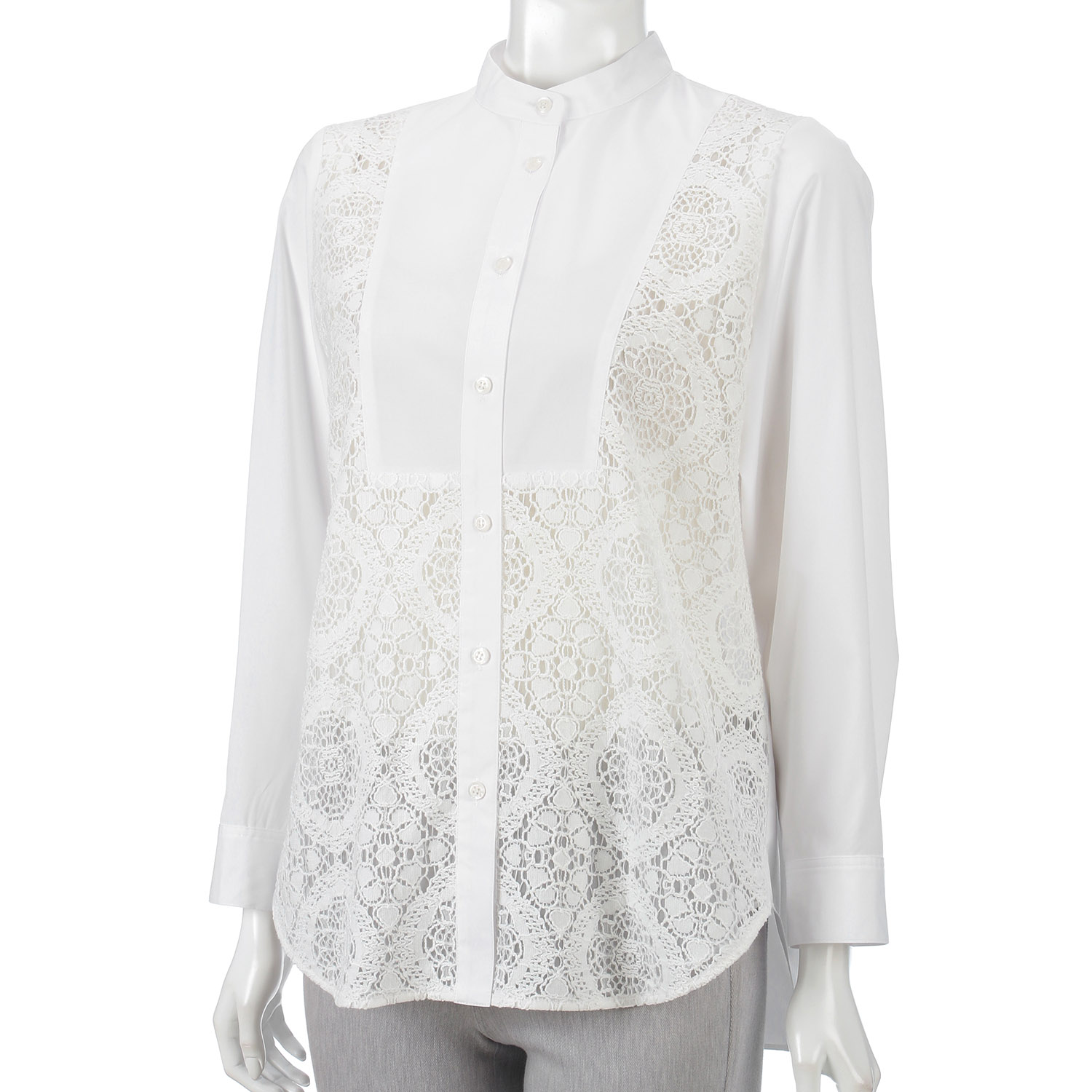 グラン山貴 バンドカラーシャツ - 画像5