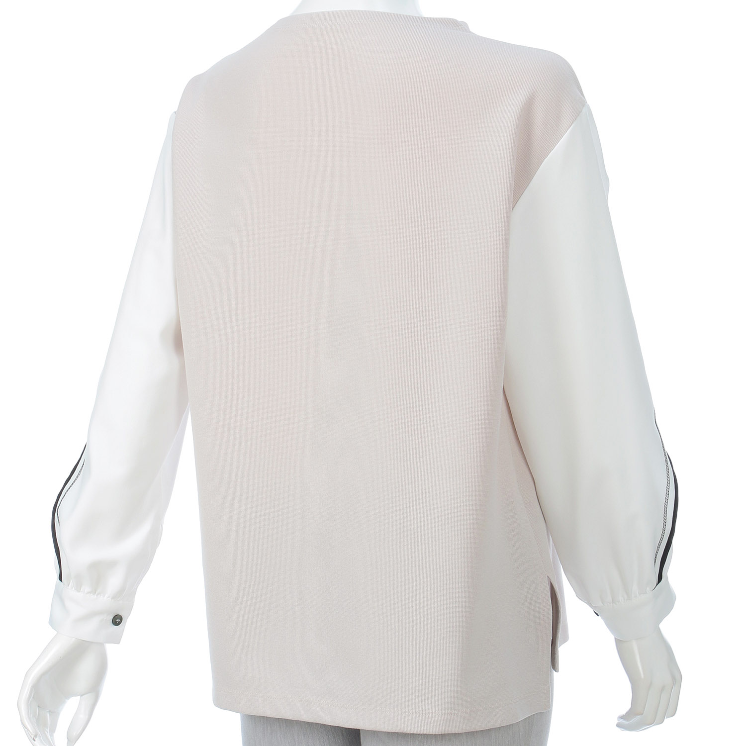 M－station 袖布帛トレーナー - 画像5