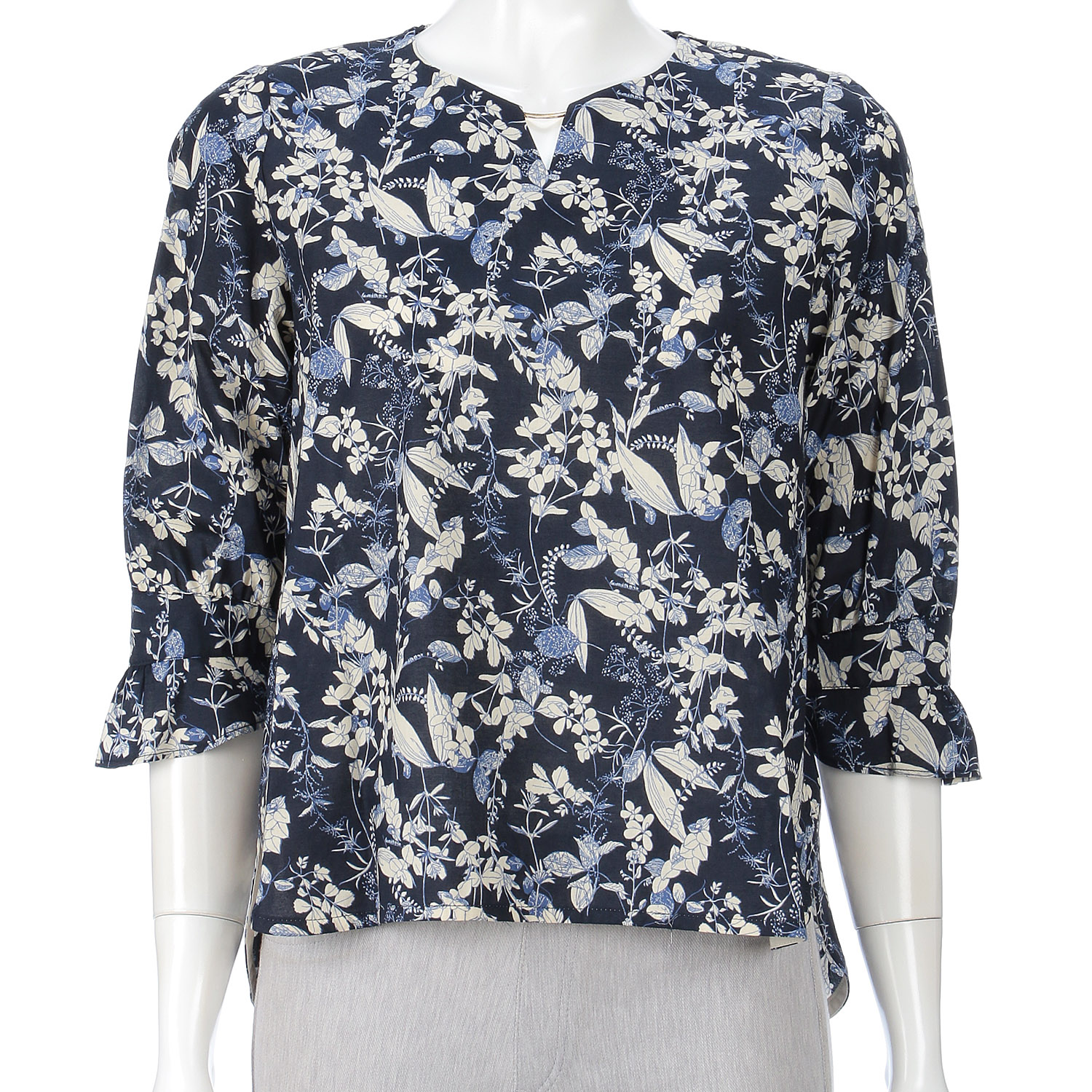 M－station 花柄金具付きブラウス - 画像7