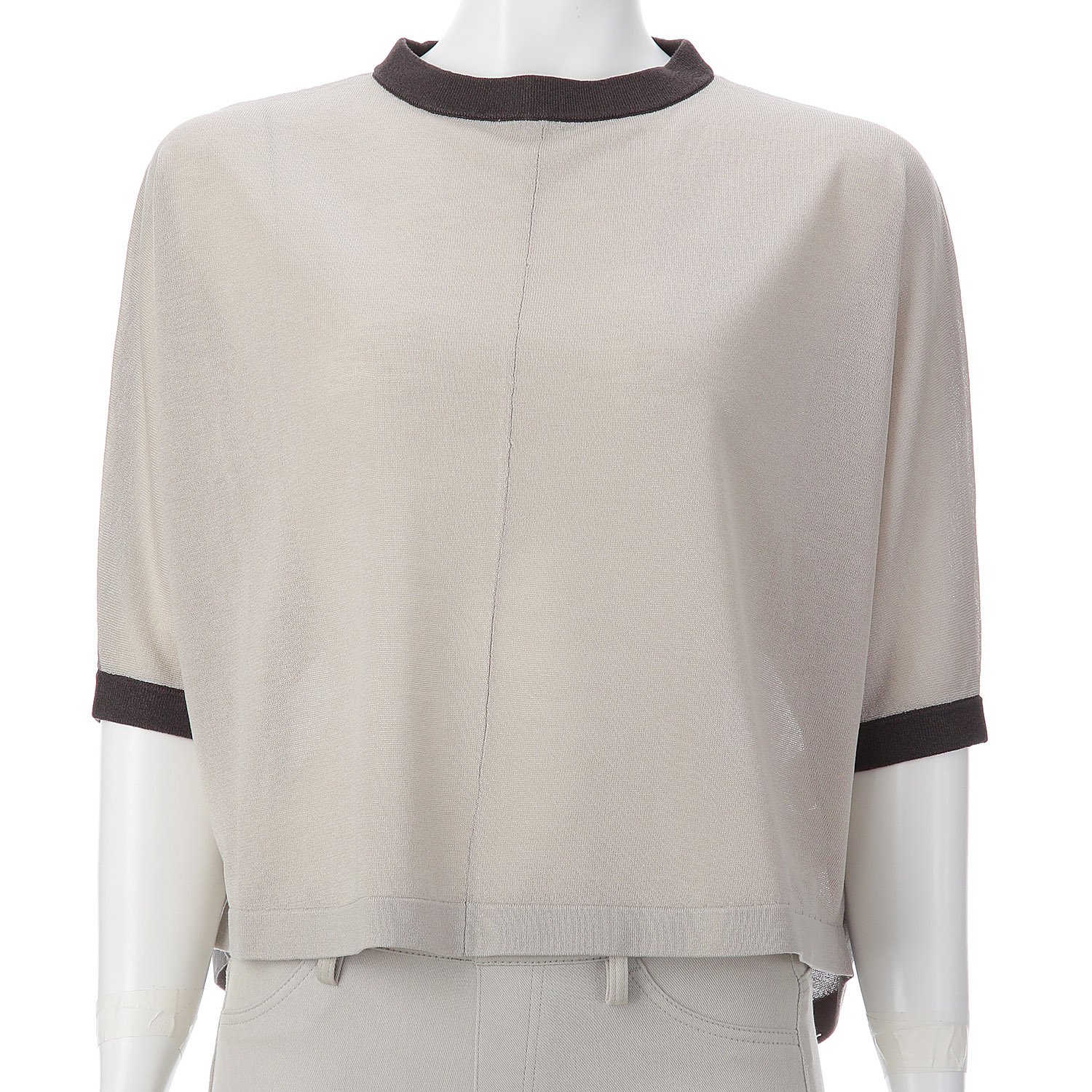 M－station バイカラーニット