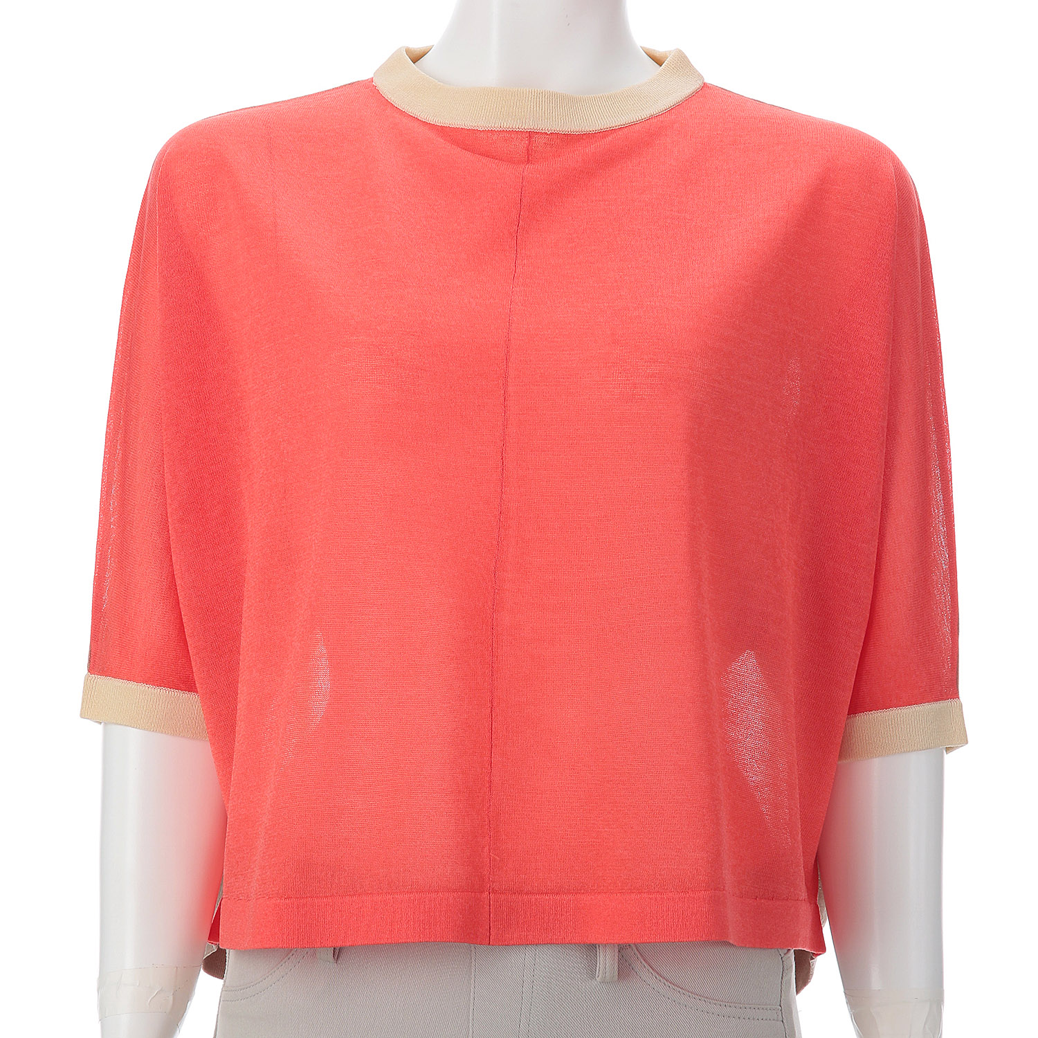 M－station バイカラーニット