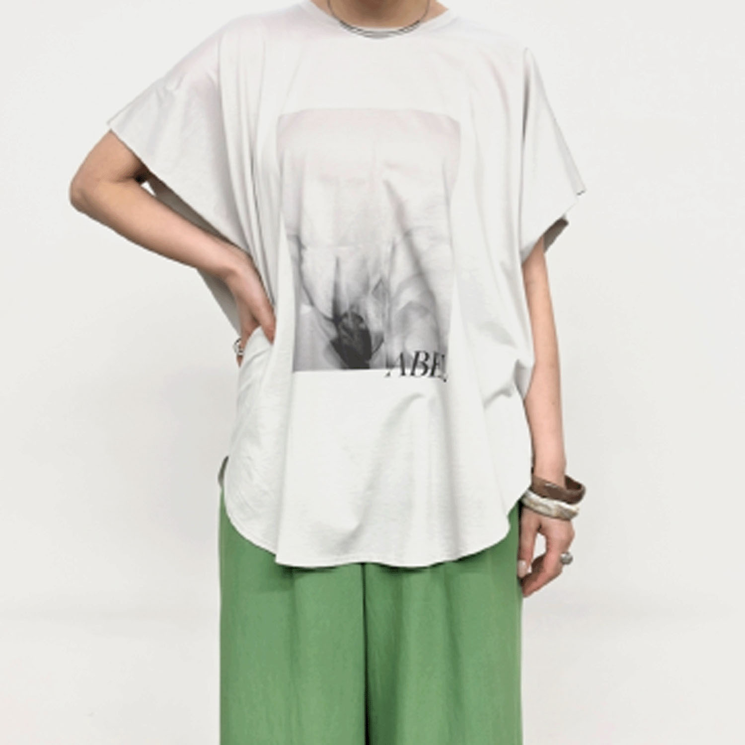 NUS タックスリーブフォトTシャツ