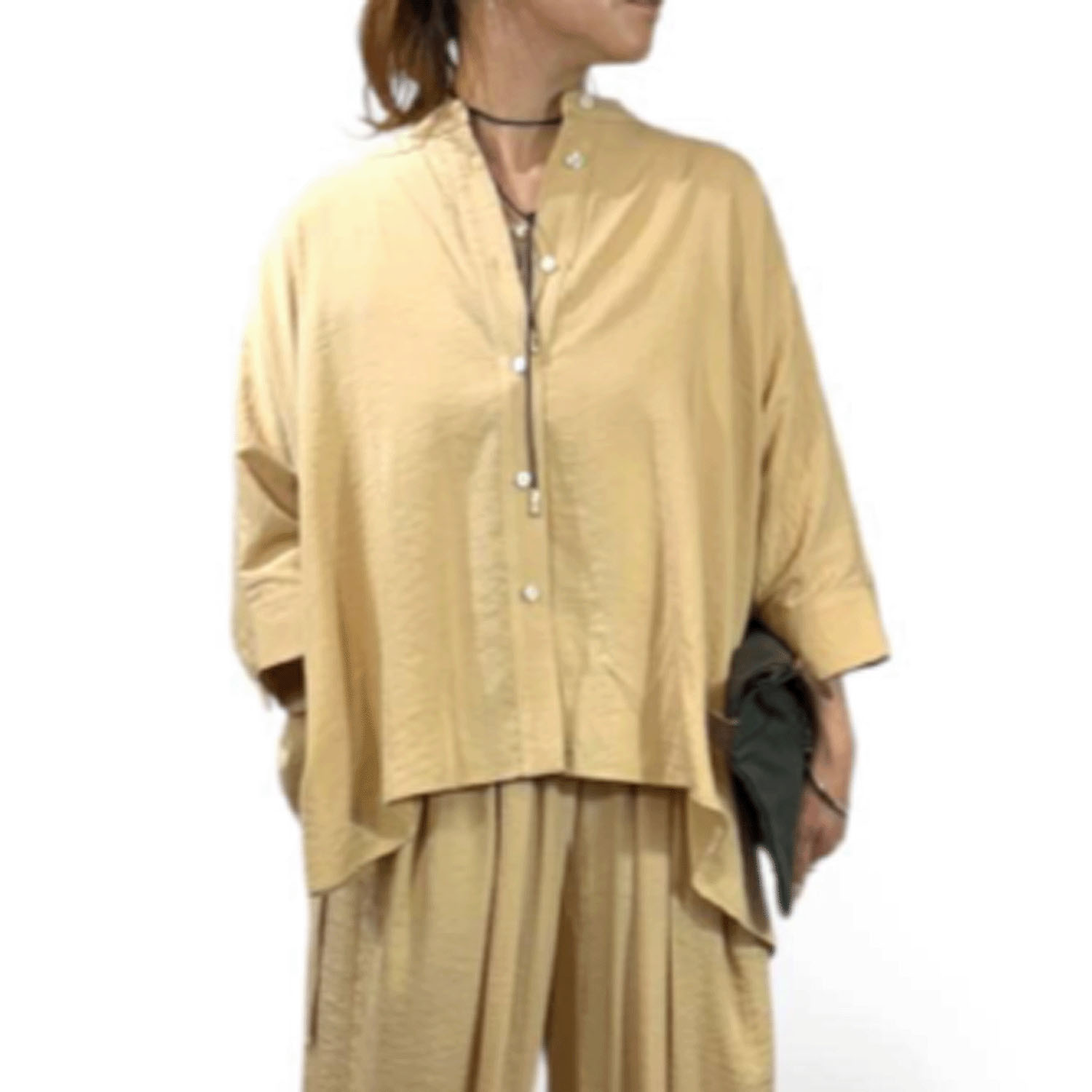 【Insta Live】QTUME ポンチョシャツ - 画像3