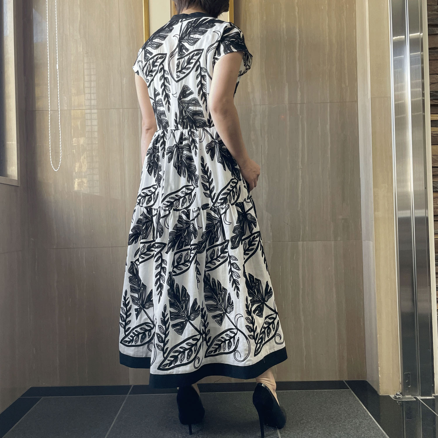 KOKIA ボタニカル刺繍ワンピース - 画像3